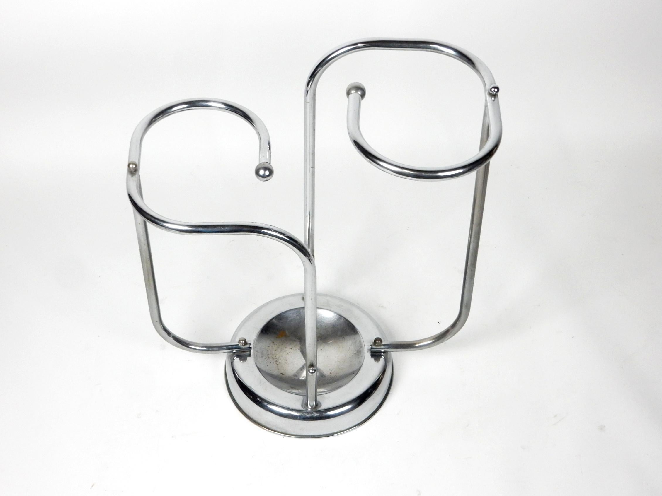 Bauhaus-Art Deco Era Umbrella Cane Stand In Good Condition For Sale In Las Vegas, NV