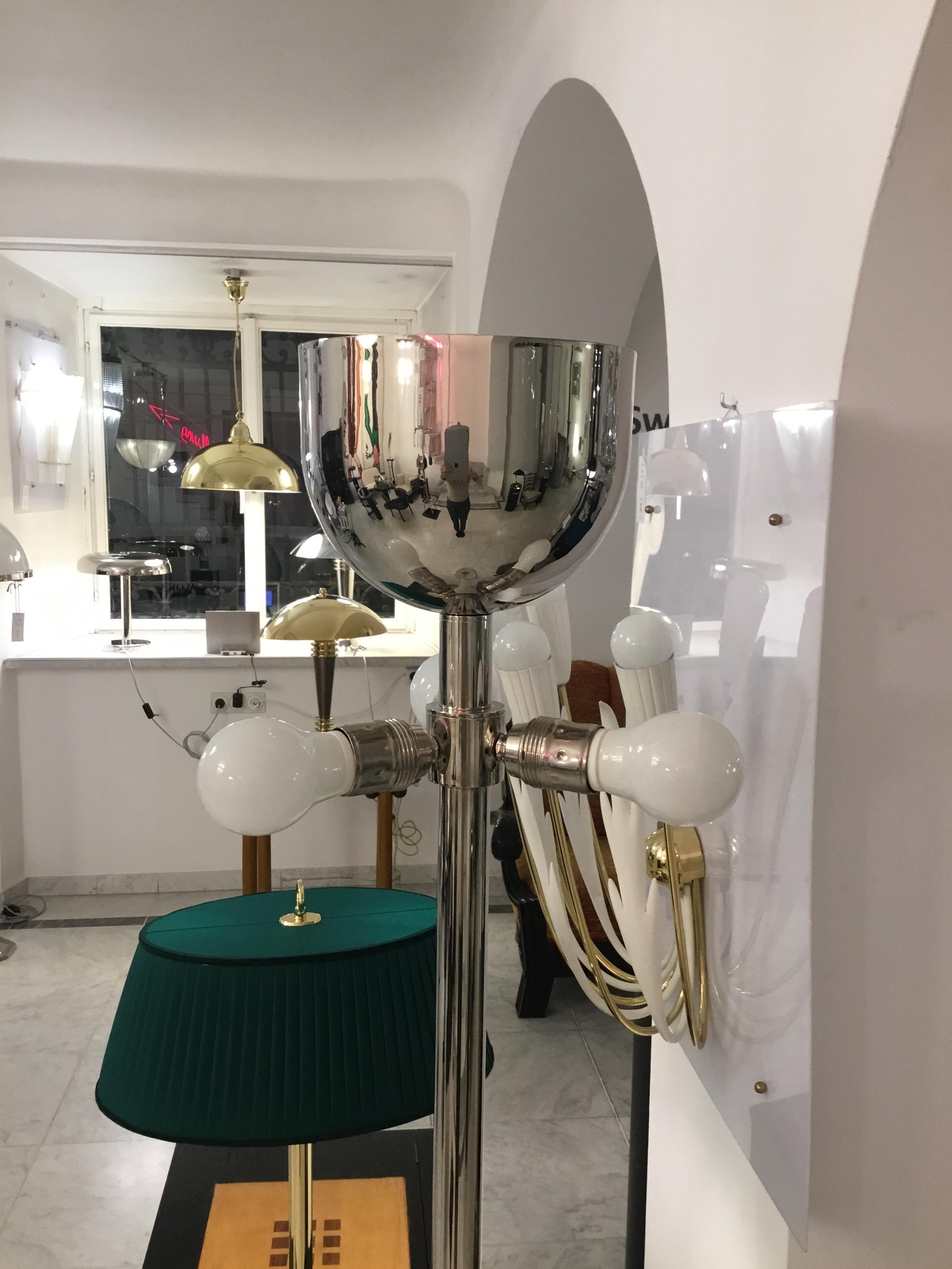Bauhaus, Art déco, Stehlampe, Neuauflage der Stehlampe (Handgefertigt) im Angebot