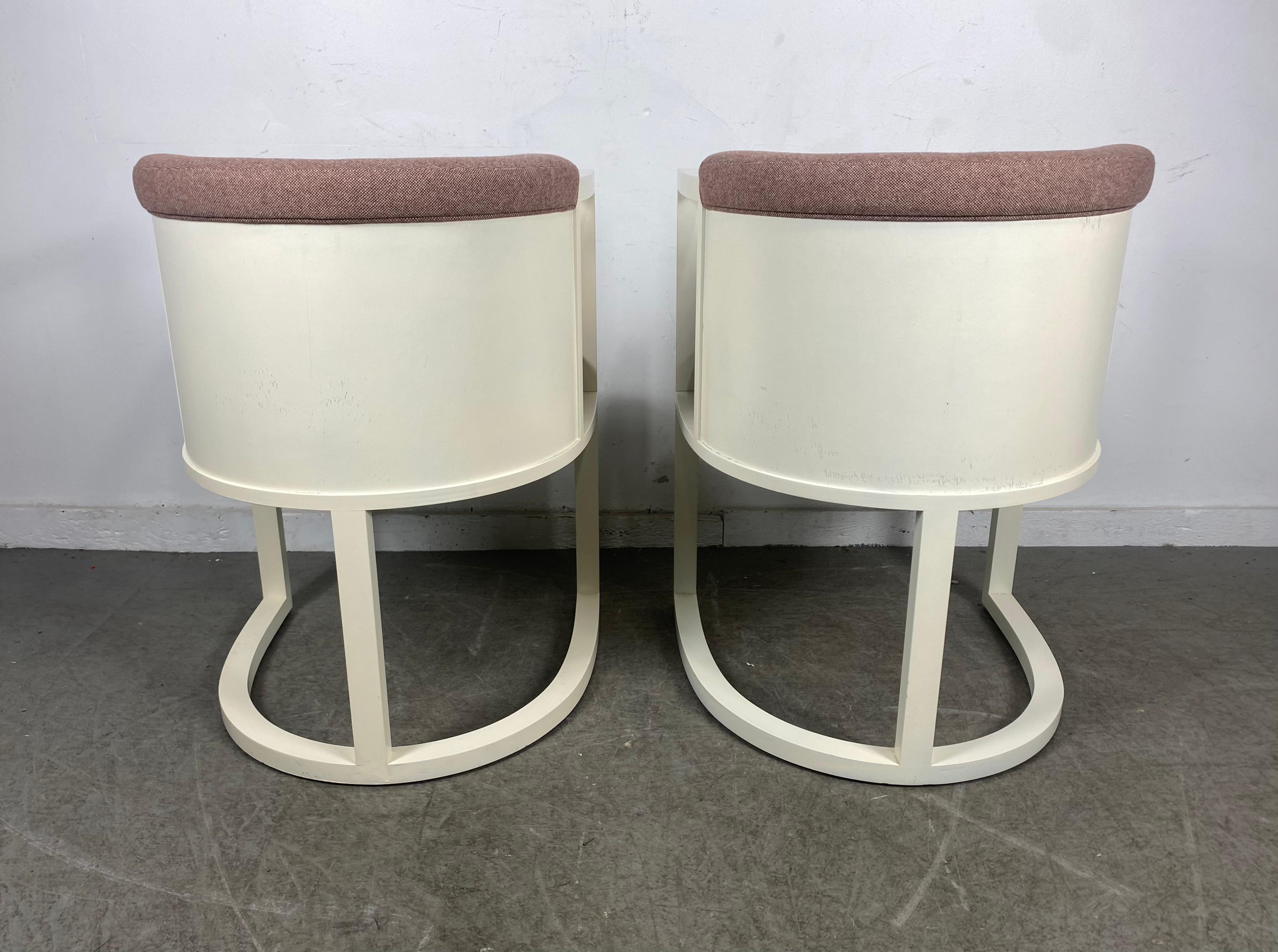  Bauhaus , Art Deco Style Arm Dining or Lounge Chairs, , After Josef Hoffmann 2