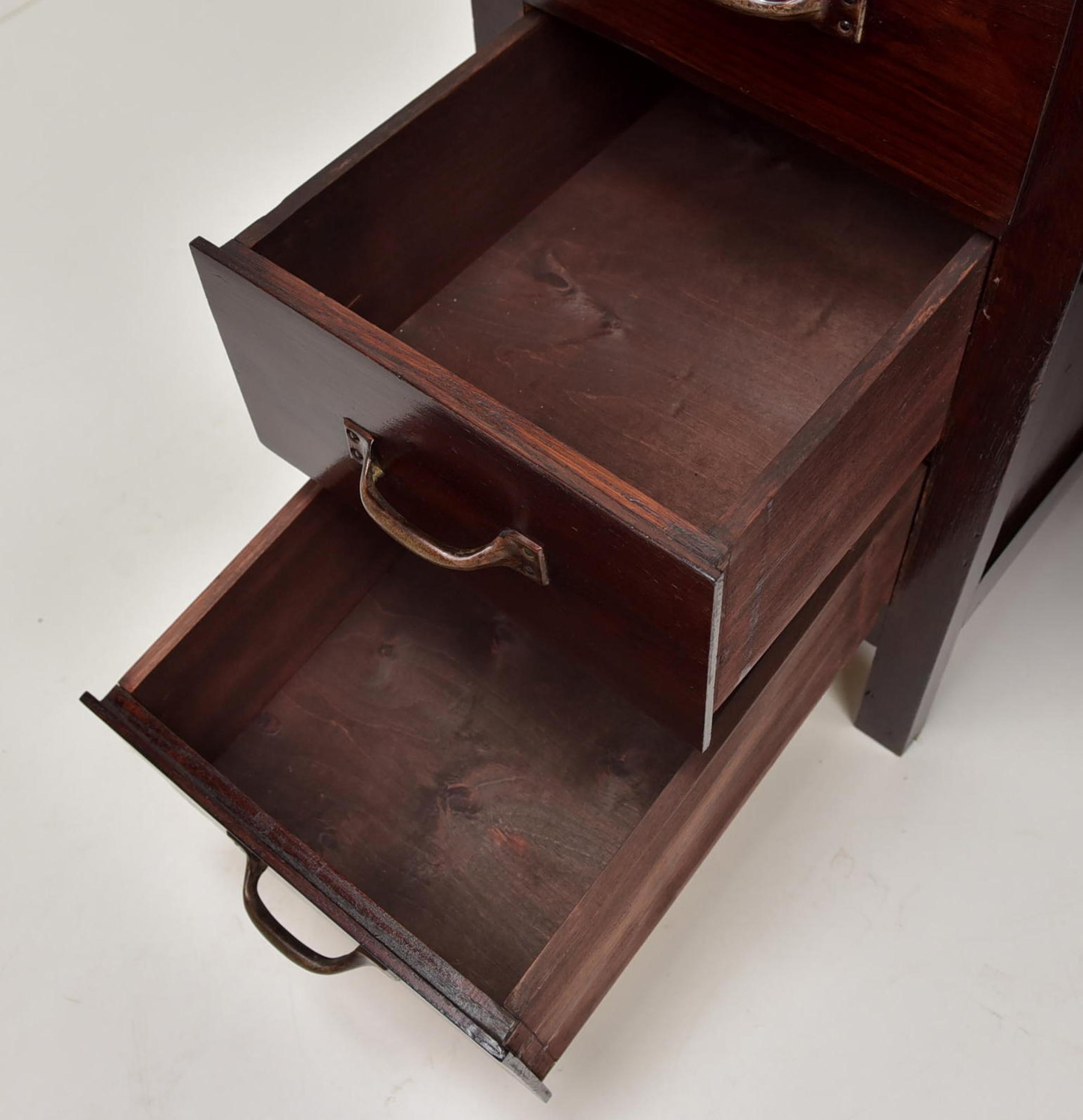 Bauhaus / Art Deco Typewriter Table Desk in Oak 2