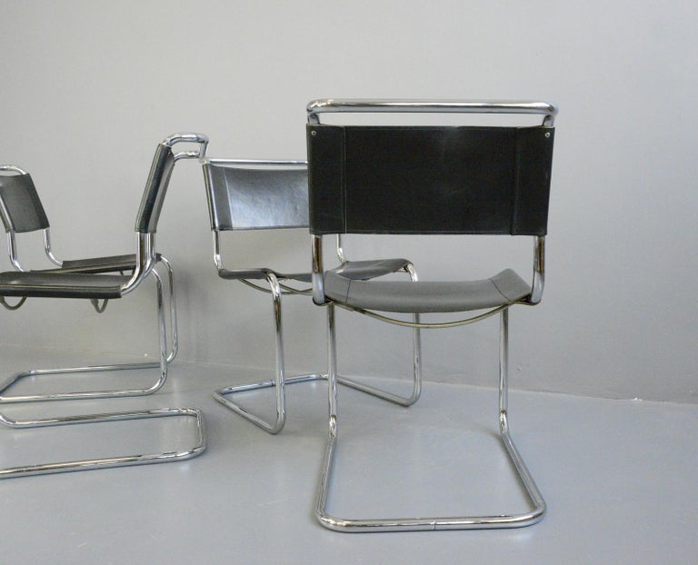 Bauhaus B33 Chairs by Marcel Breuer for Thonet at 1stDibs
