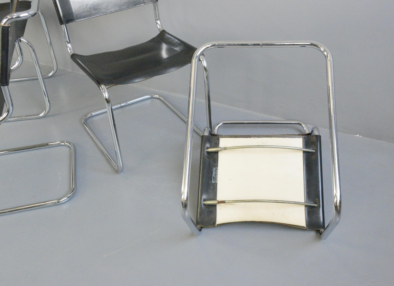 Bauhaus B33 Chairs by Marcel Breuer for Thonet 2