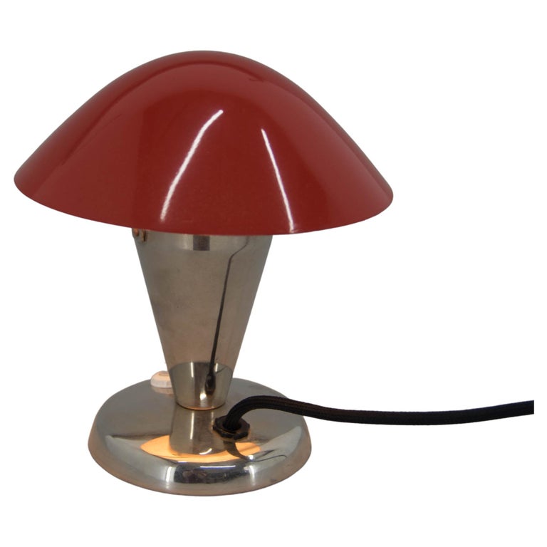 Bauhaus Bedside Lamp with Flexible Shade, 1930s, Restored For Sale at