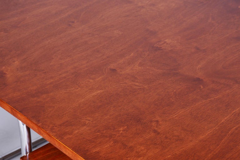 Bauhaus Beech Writing Desk Made in 1930s by Robert Slezak, Czechia ...