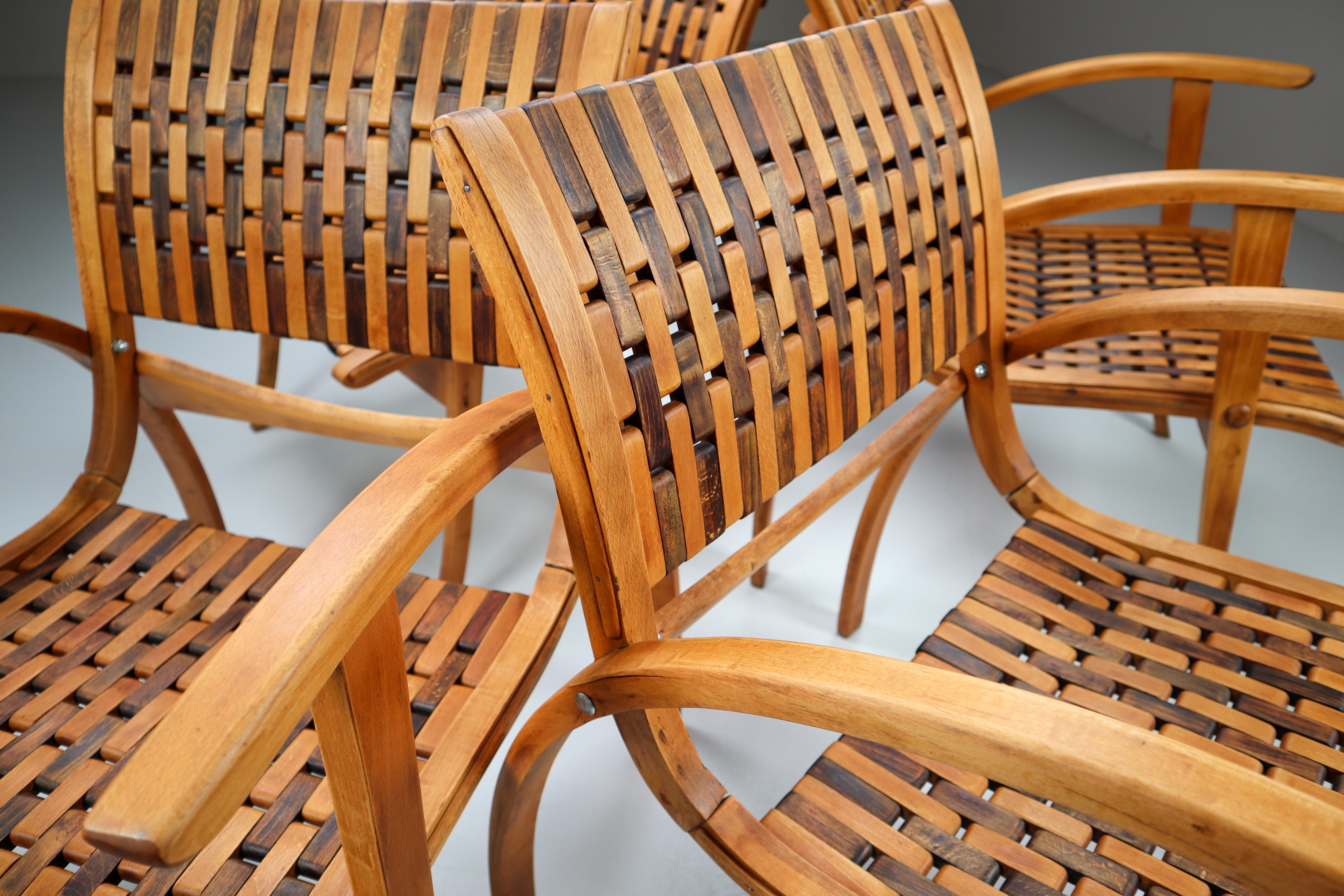 Bauhaus Bentwood Armchair by Erich Dieckmann, Germany, 1930s 6