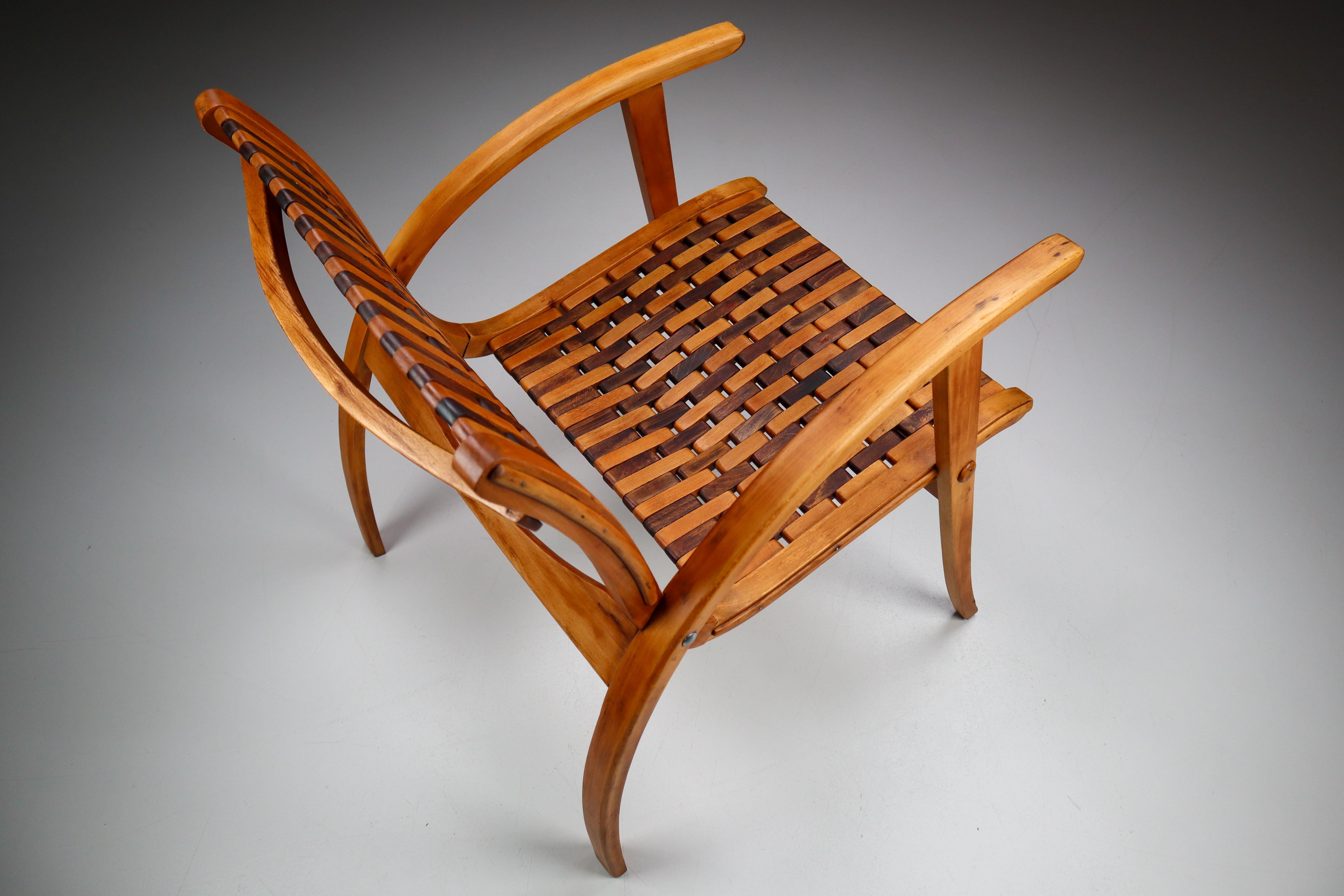 Bauhaus Bentwood Armchair by Erich Dieckmann, Germany, 1930s 1