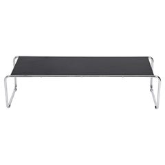 Bauhaus Black Laccio Coffee Table by Marcel Breuer for Gavina, Italy 1960s