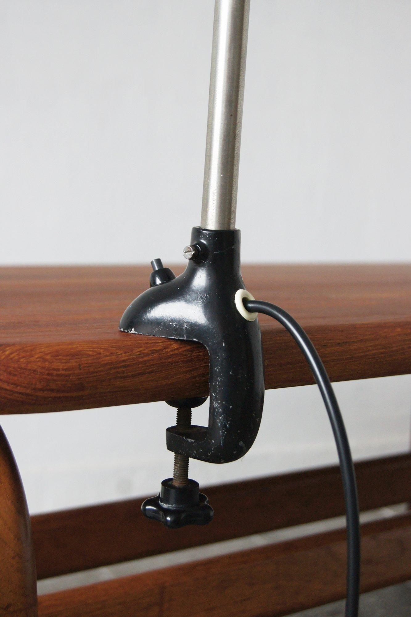 Bauhaus Black Table Lamp by Christian Dell for Kaiser Leuchten, 1950s For Sale 2