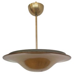 Lustre Bauhaus avec lumière directe, années 1930
