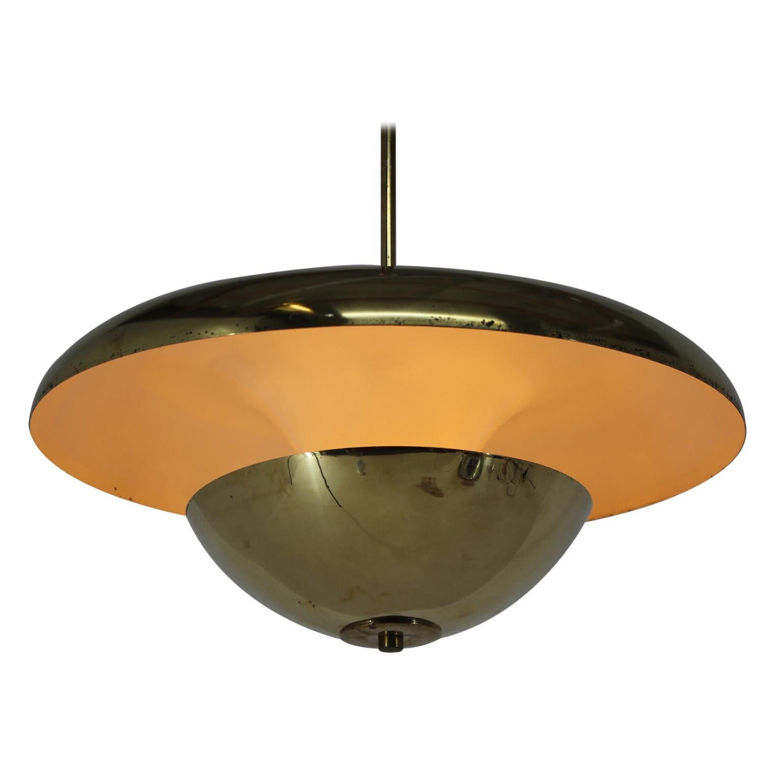 Art Deco Chandelier, Bauhaus, Functionalism, 1930s at 1stDibs