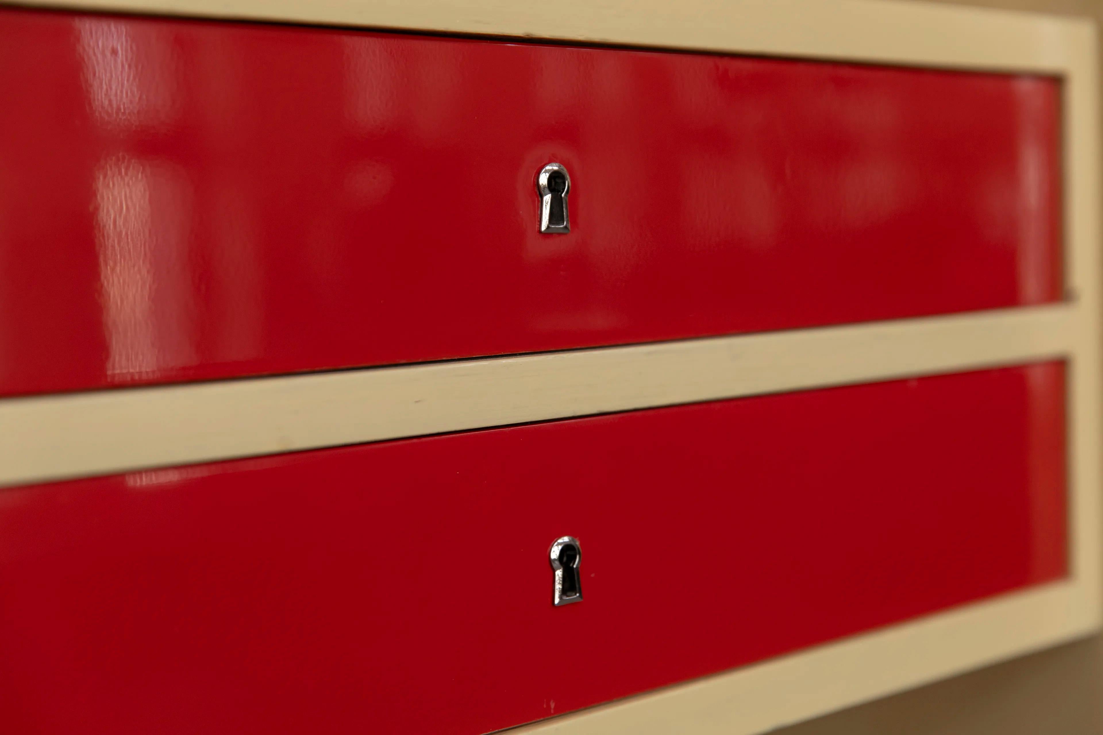 Bauhaus-Schrank Modell B 290 - Bruno Weill (BeWe) für Thonet-Paris, ca. 1930 (Französisch) im Angebot