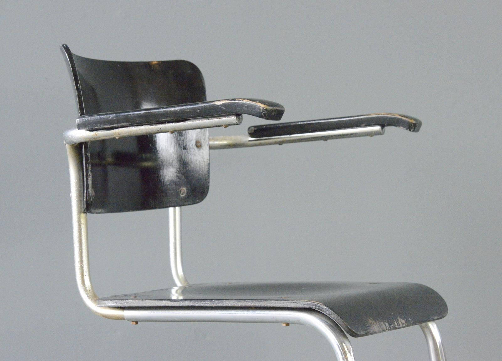 Sedia a sbalzo Bauhaus di Drabert, circa anni '30 In condizioni buone in vendita a Gloucester, GB