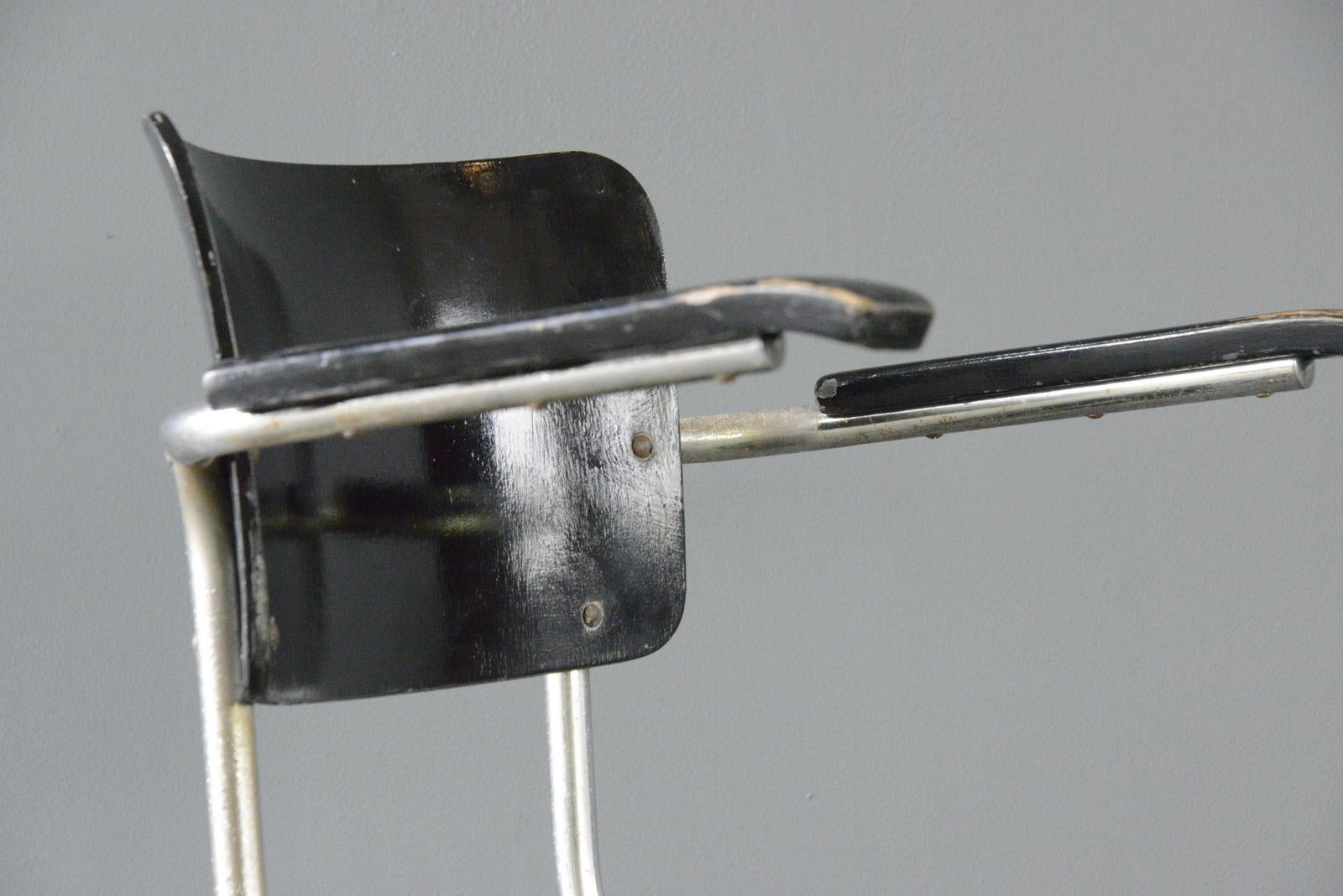 Sedia a sbalzo Bauhaus di Drabert, circa anni '30 in vendita 2