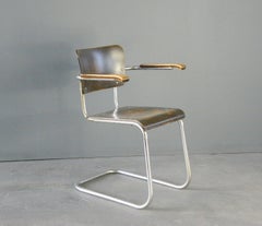Bauhaus Cantilever Chair By Pohlschröder Circa 1930s