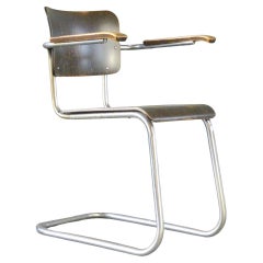 Bauhaus Cantilever Chair By Pohlschröder Circa 1930s