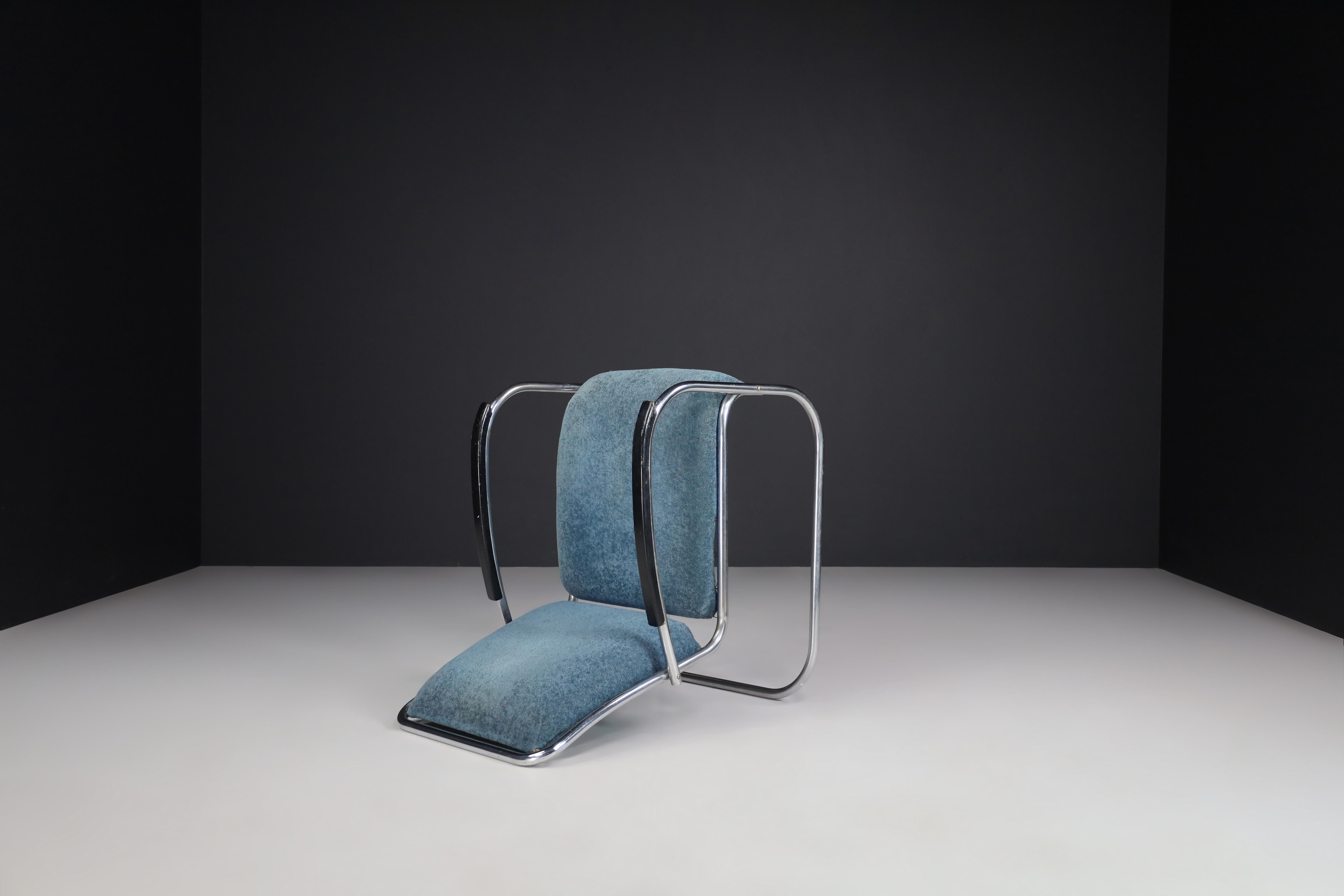 Bauhaus Cantilever Lounge Chair by Paul Schuitema, The Netherlands 1930s 1