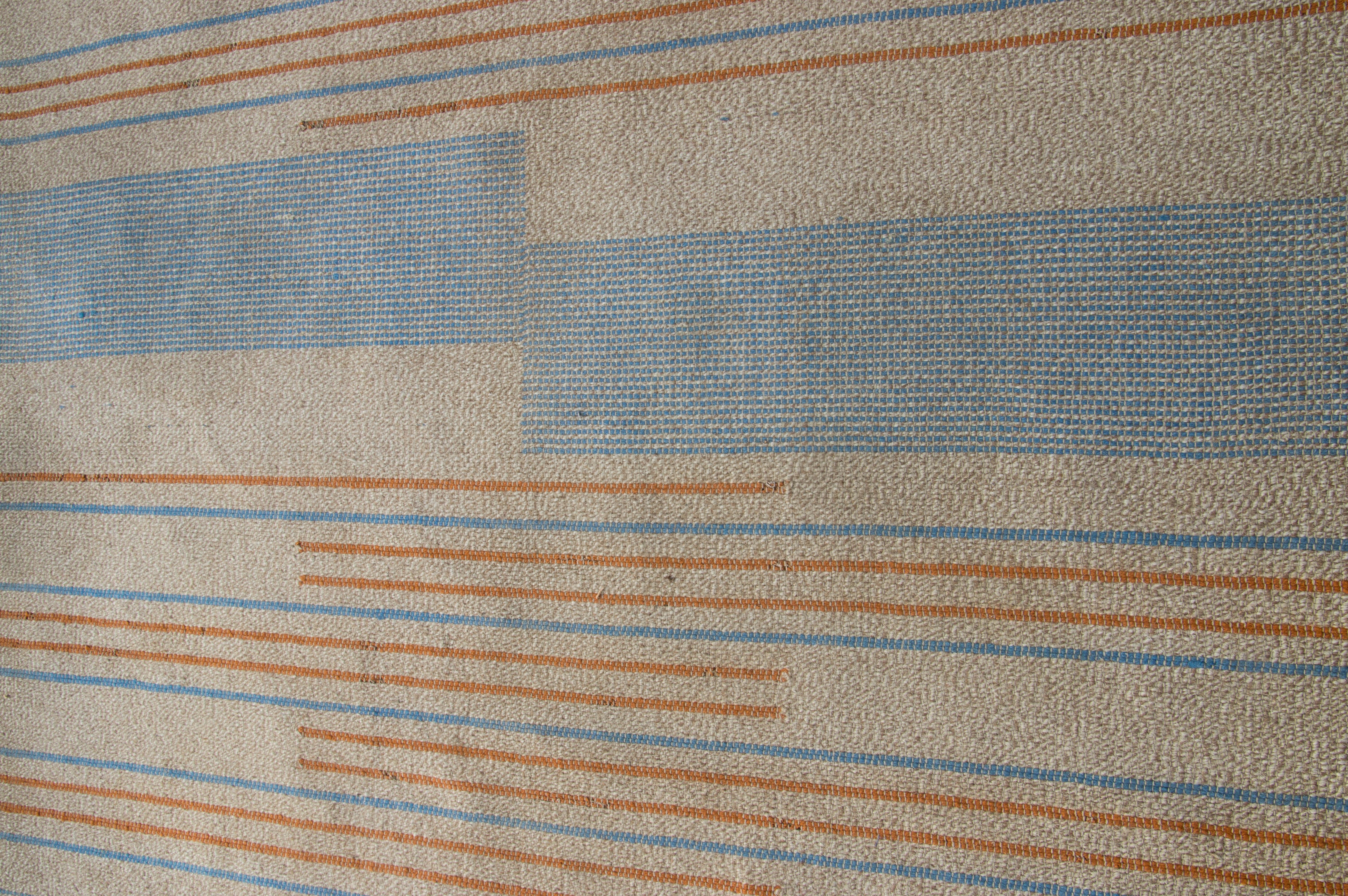 Bauhaus Carpet by Antonin Kybal, 1930s In Good Condition For Sale In Praha, CZ