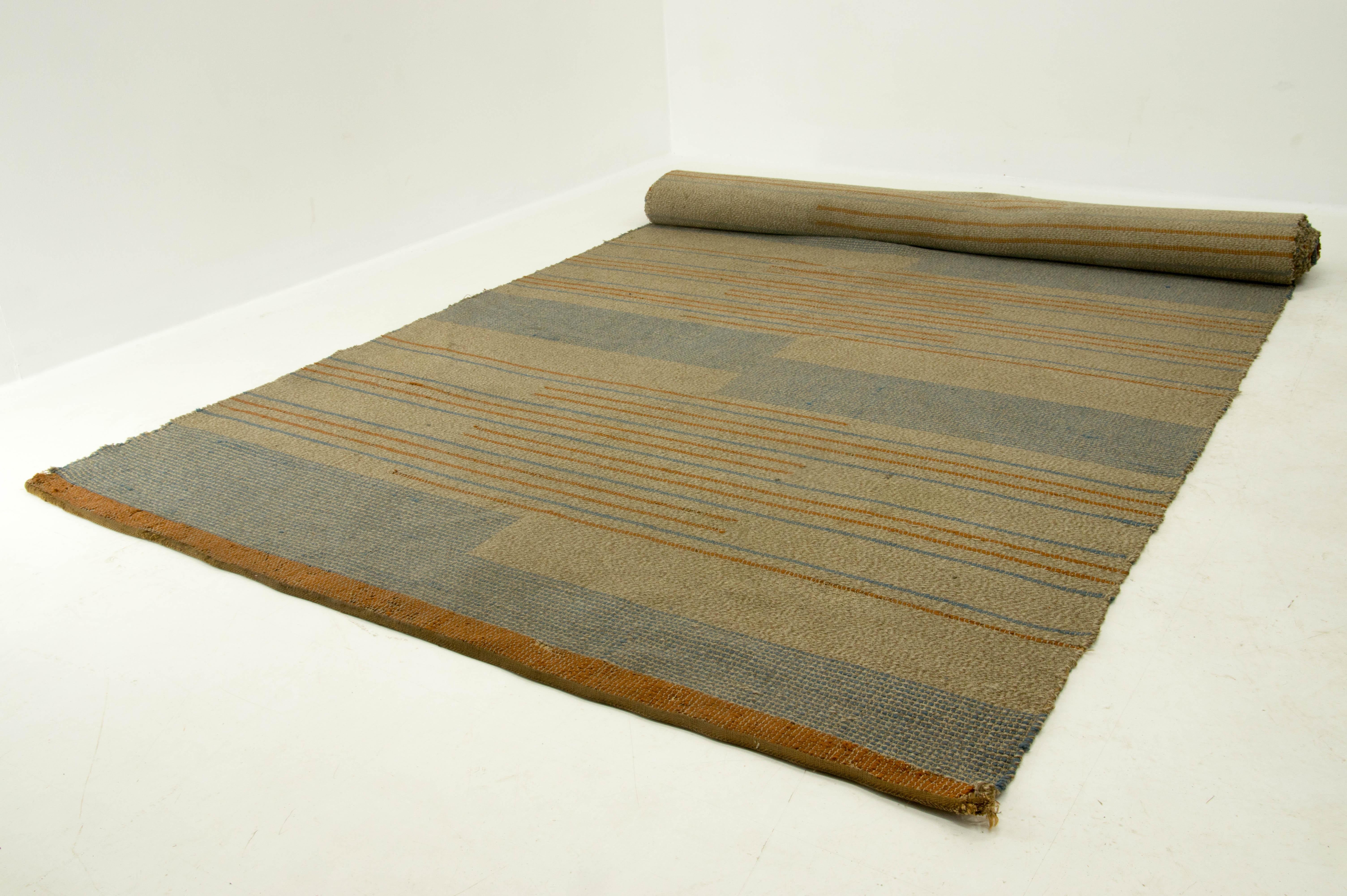 Bauhaus Carpet by Antonin Kybal, 1930s For Sale 2