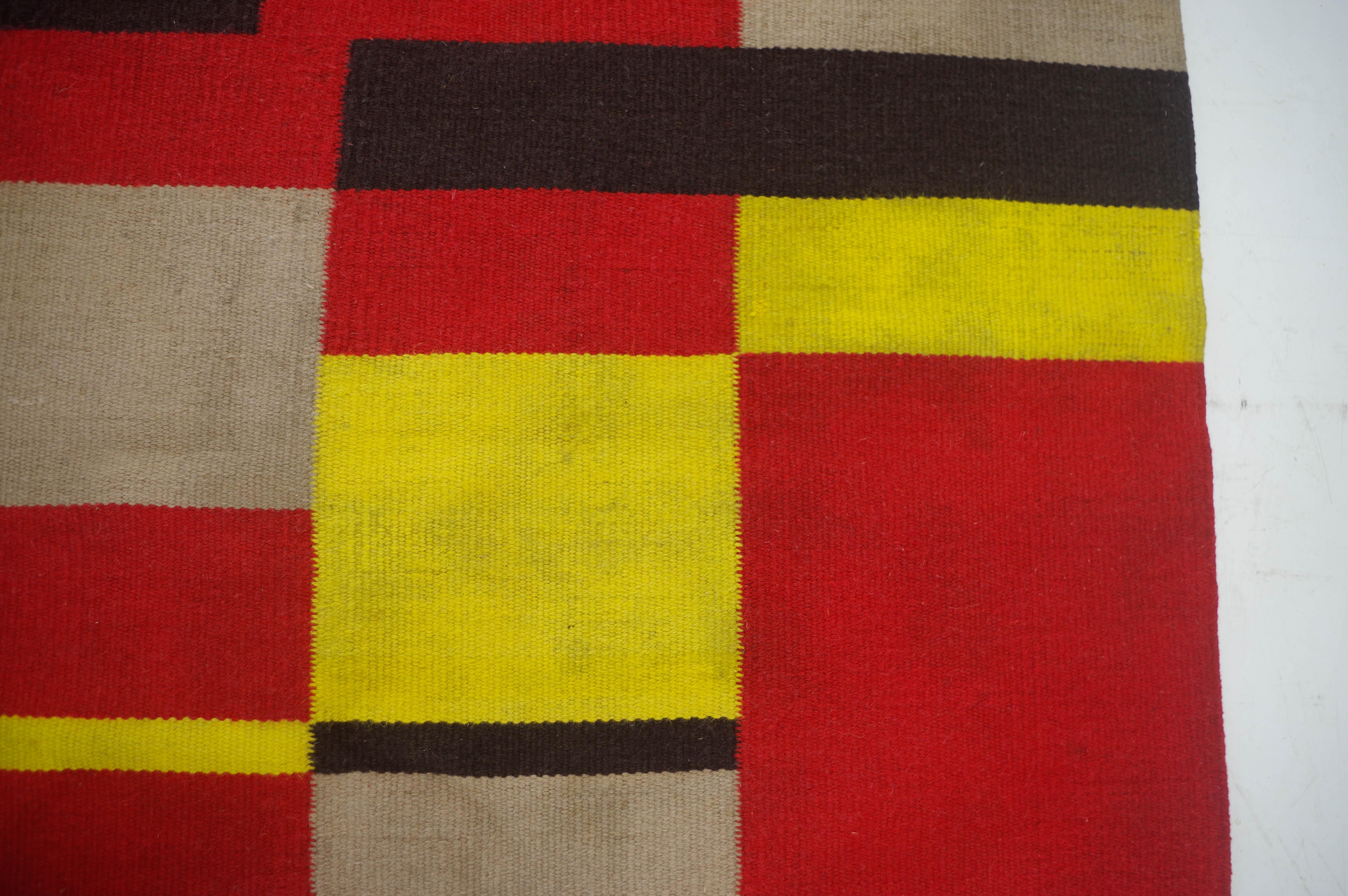 Bauhaus Carpet, Czechoslovakia, 1940s 1