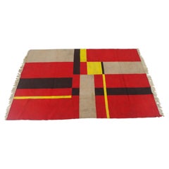 Bauhaus Carpet, Czechoslovakia, 1940s