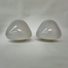Bauhaus ceiling lamp opaline glass , 1950’s