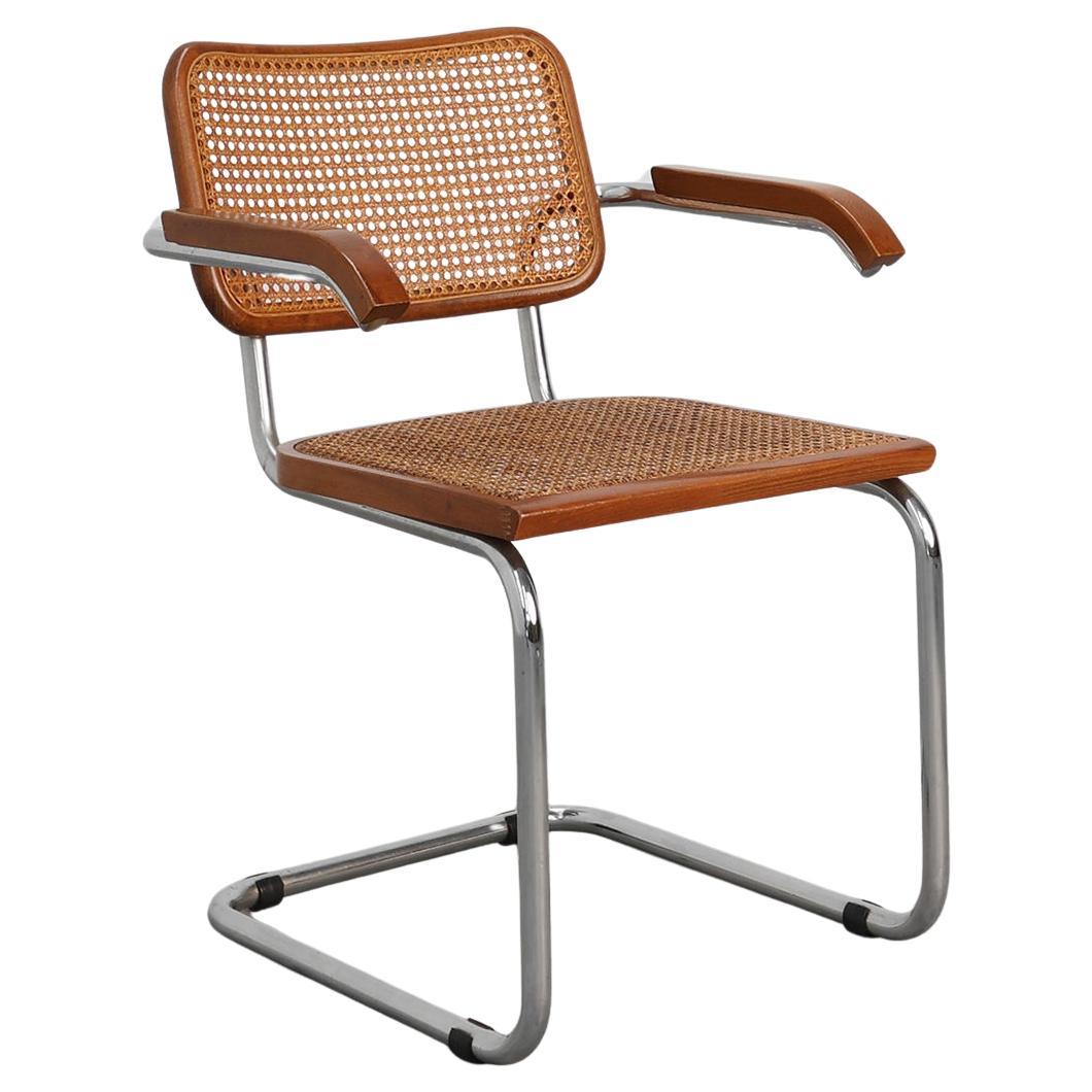 Bauhaus Cesca B64 Armchair by Marcel Breuer, Italy 1928