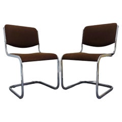 Bauhaus Chair, Chrome Tubes, 1970s 1 of 2