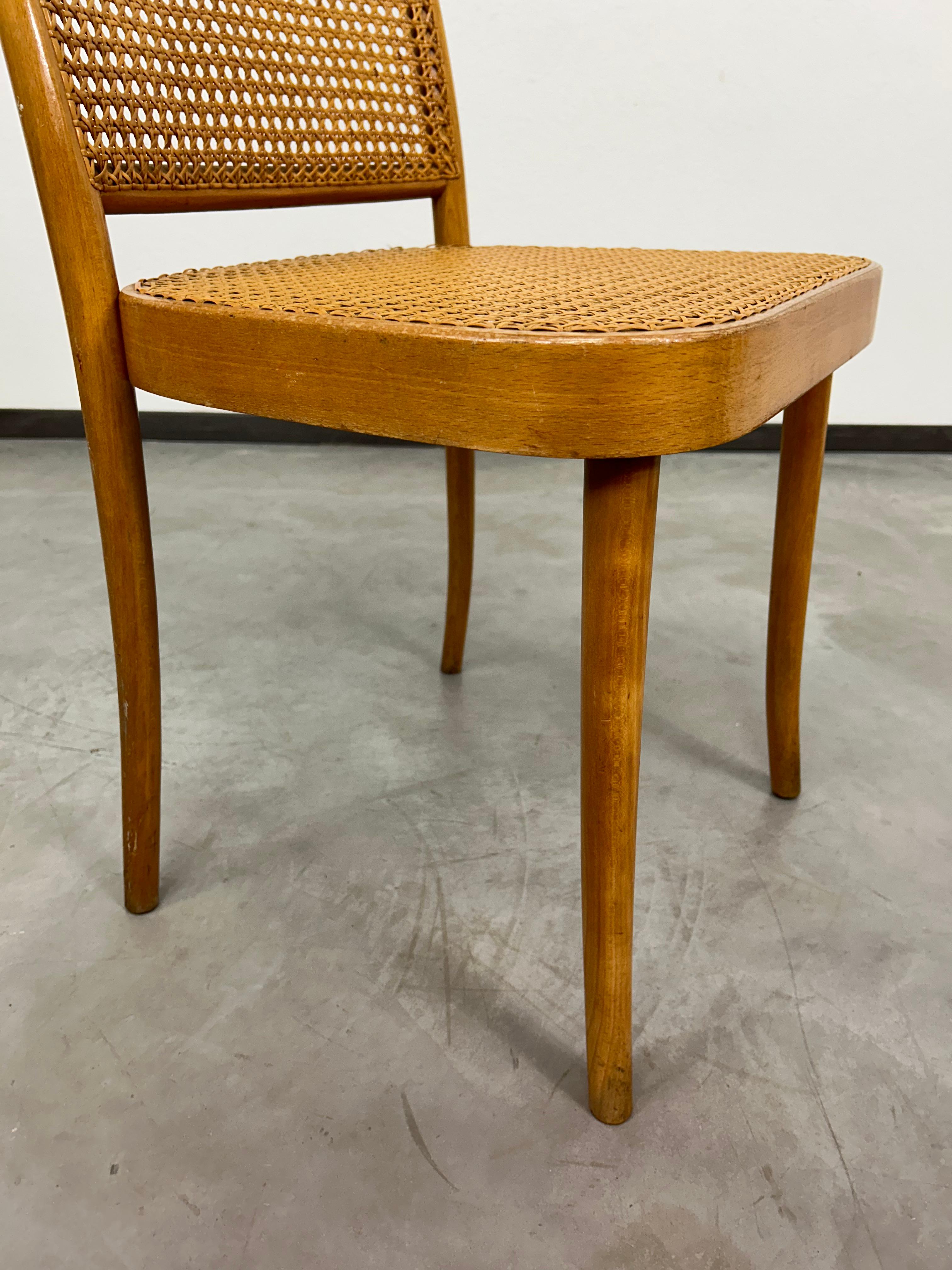 Bauhaus chair no.811 by Josef Hoffmann In Good Condition For Sale In Banská Štiavnica, SK