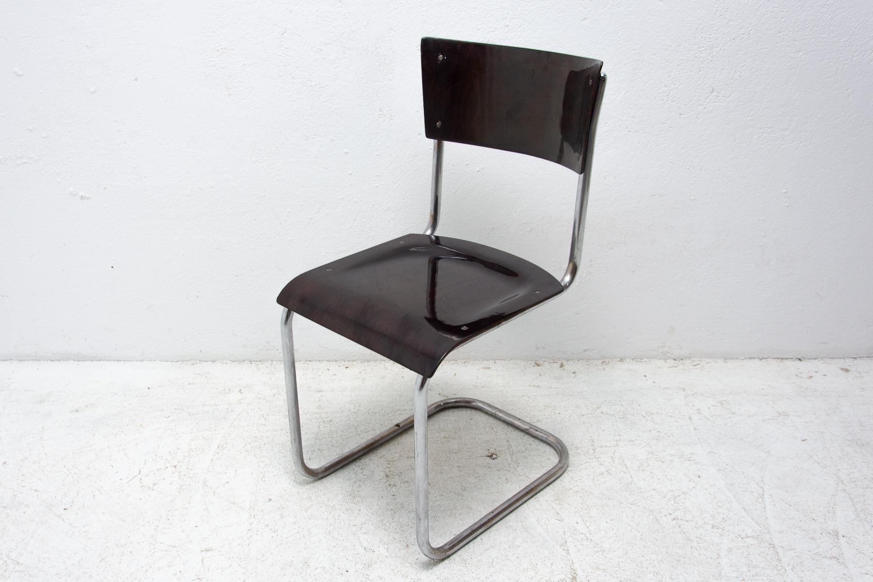 Steel Bauhaus Chair S43 by Mart Stam, 1930´s