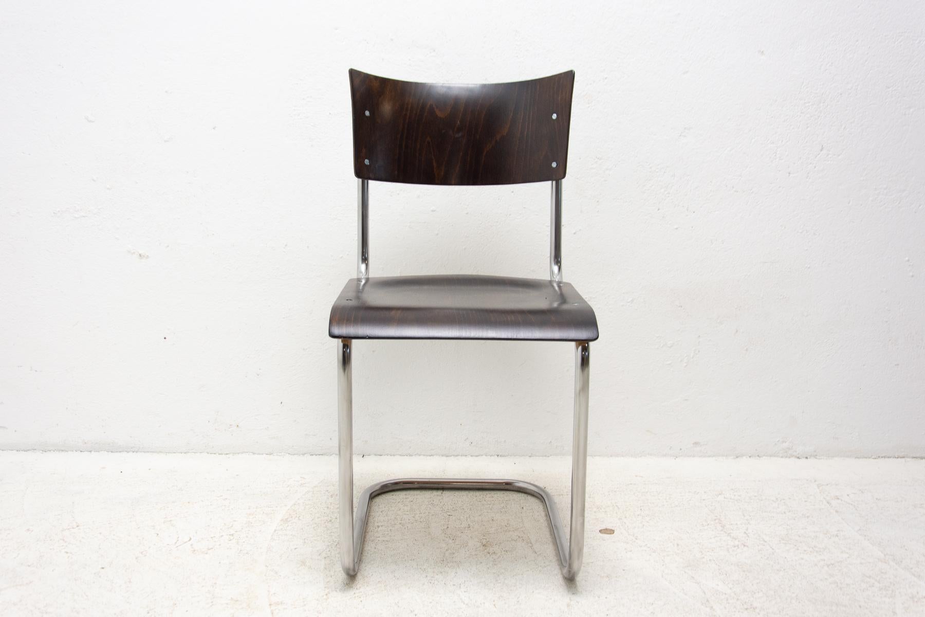 Bauhaus Chair S43 by Mart Stam, 1930s For Sale 1