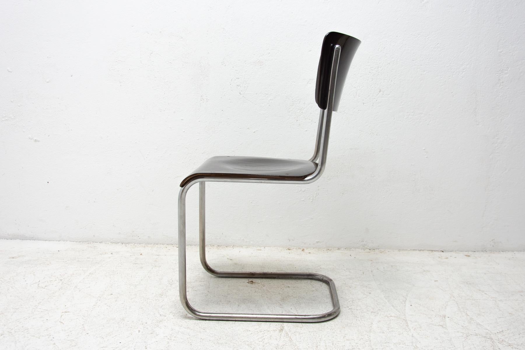 Steel Bauhaus Chair S43 by Mart Stam, 1930´s