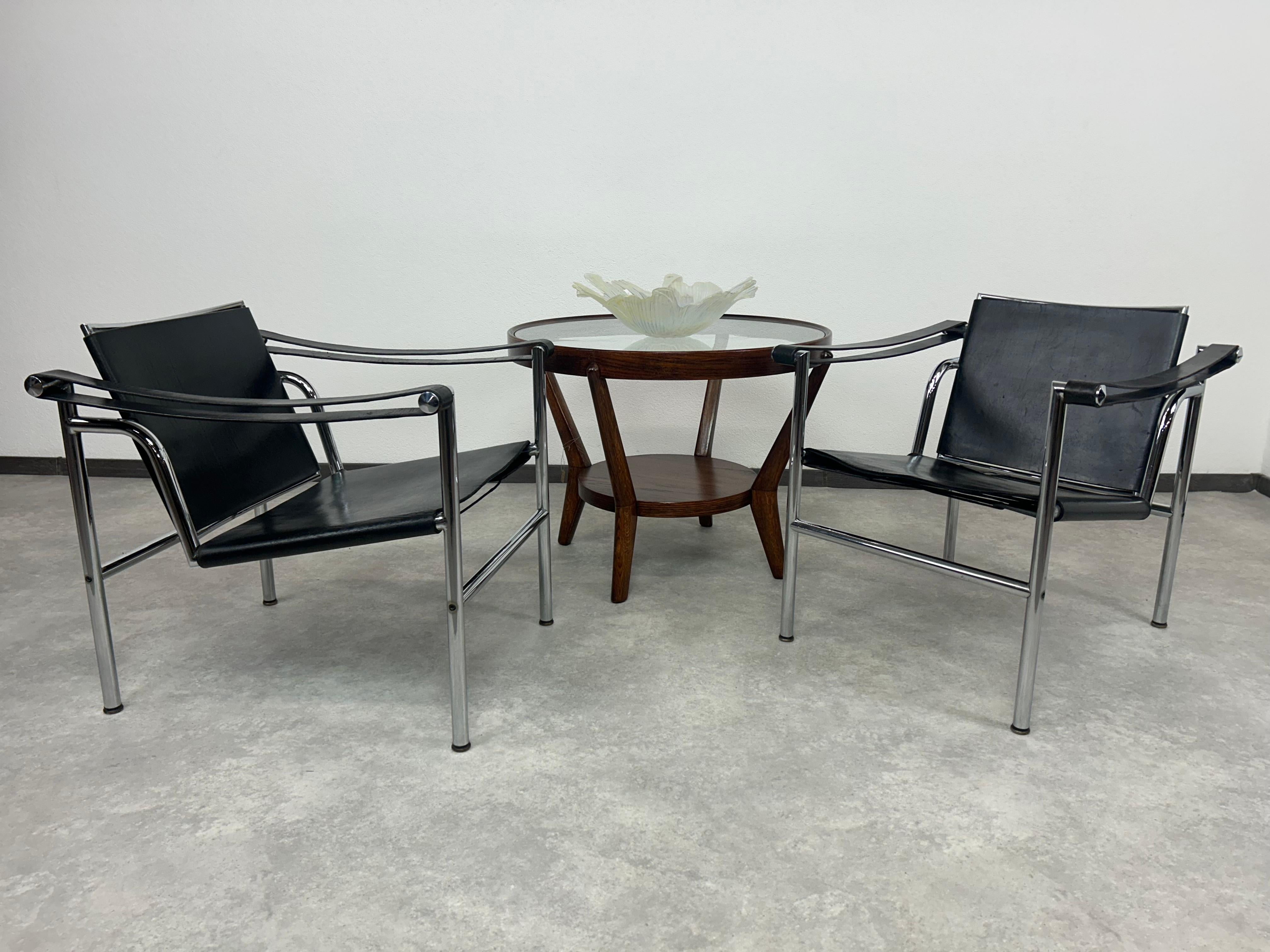 Italiano Sedie Bauhaus LC1 di Le Corbusier per Cassina in vendita
