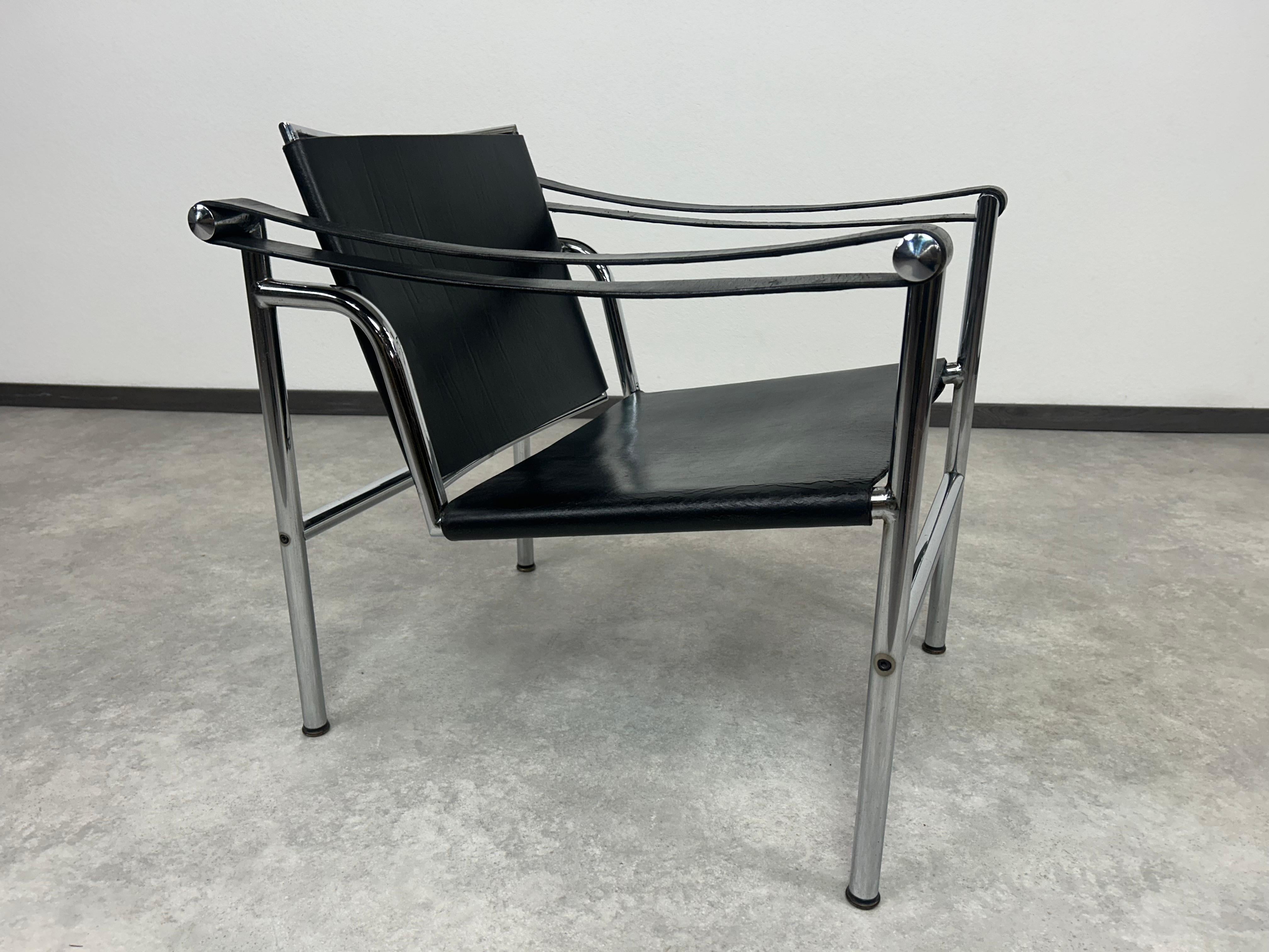 Fine XX secolo Sedie Bauhaus LC1 di Le Corbusier per Cassina in vendita