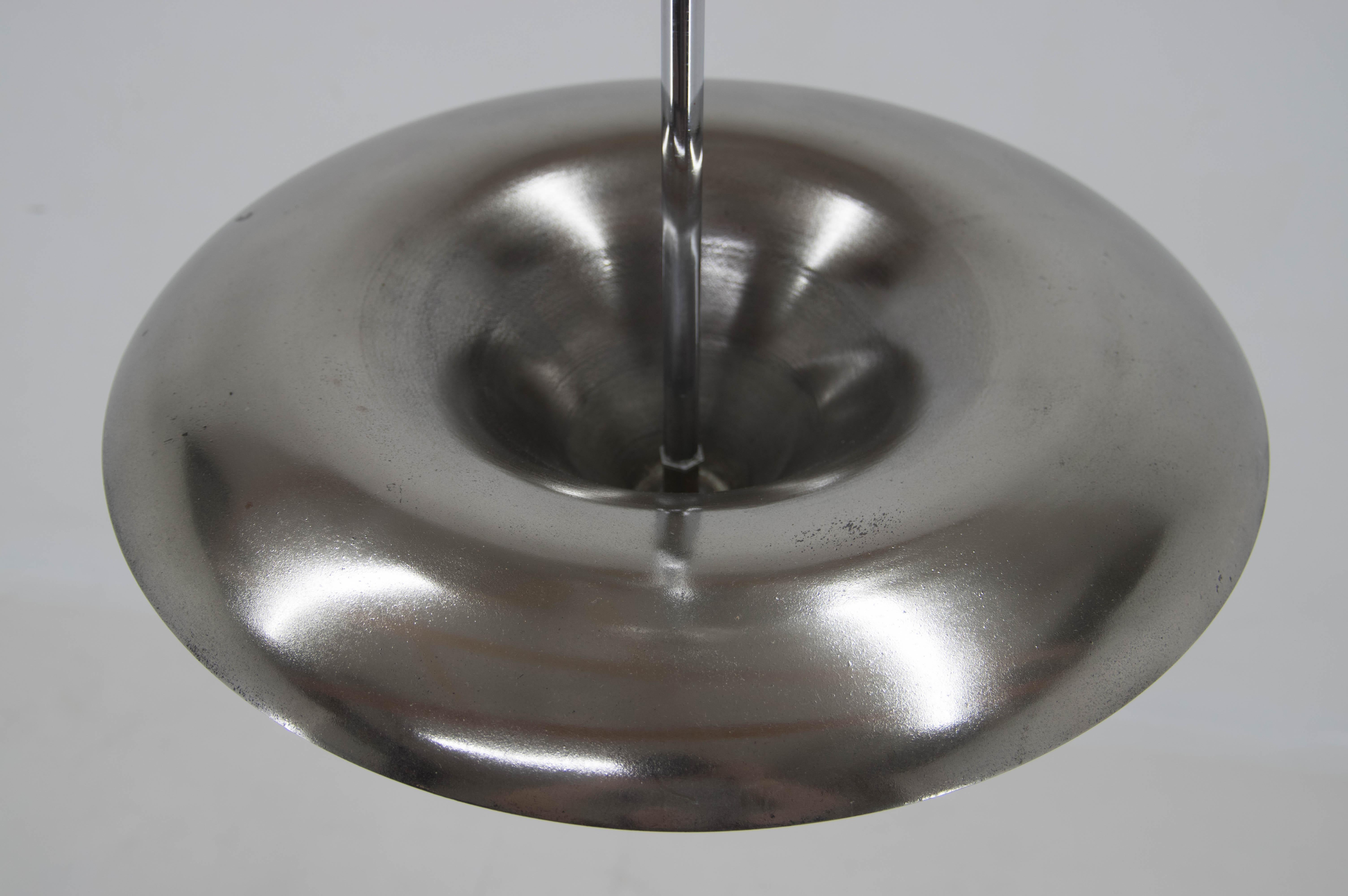 Bauhaus Chandelier by Anyz, 1930s, Restored For Sale 1
