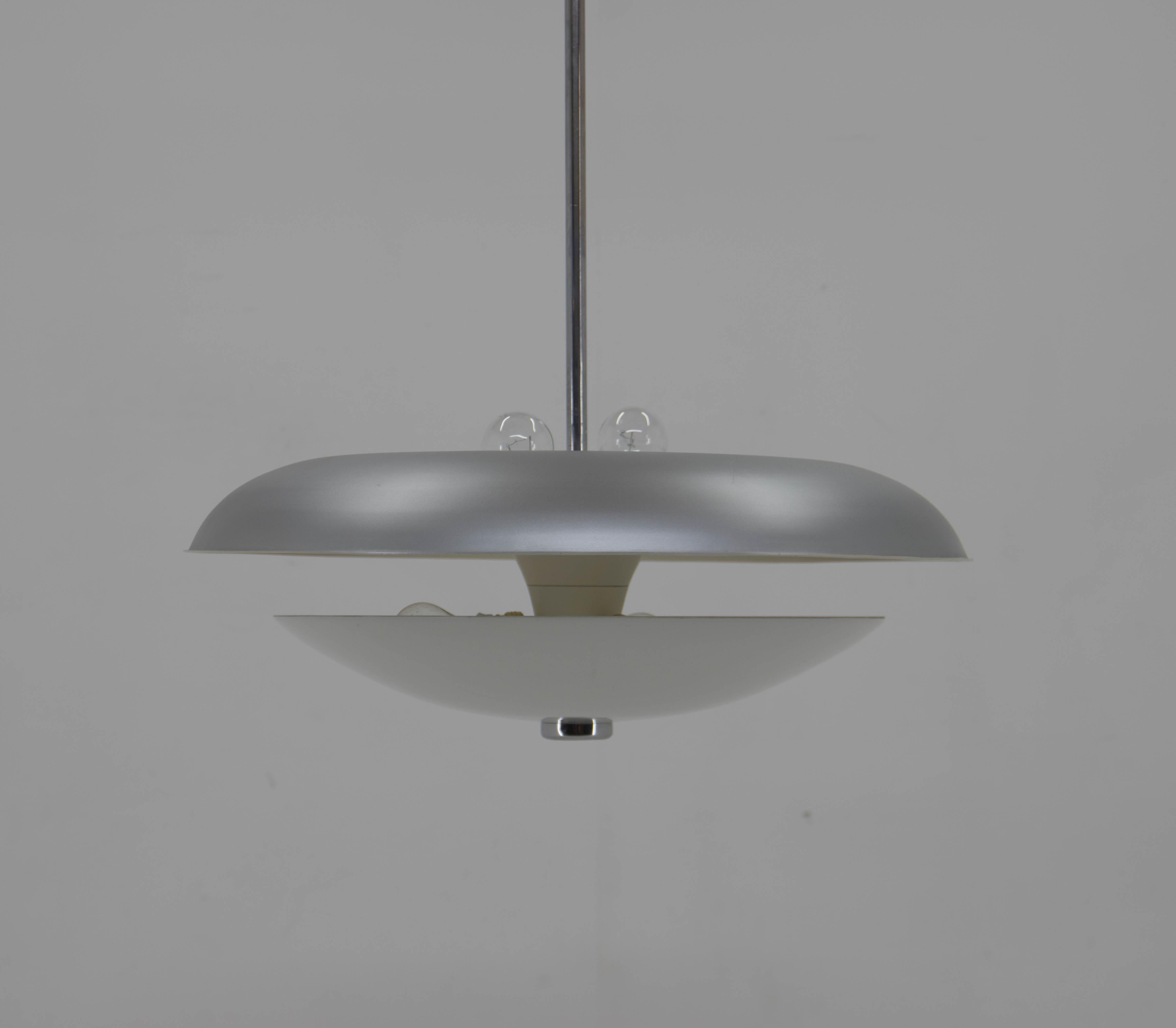 Bauhaus Chandelier by IAS, 1930s, Restored For Sale 2