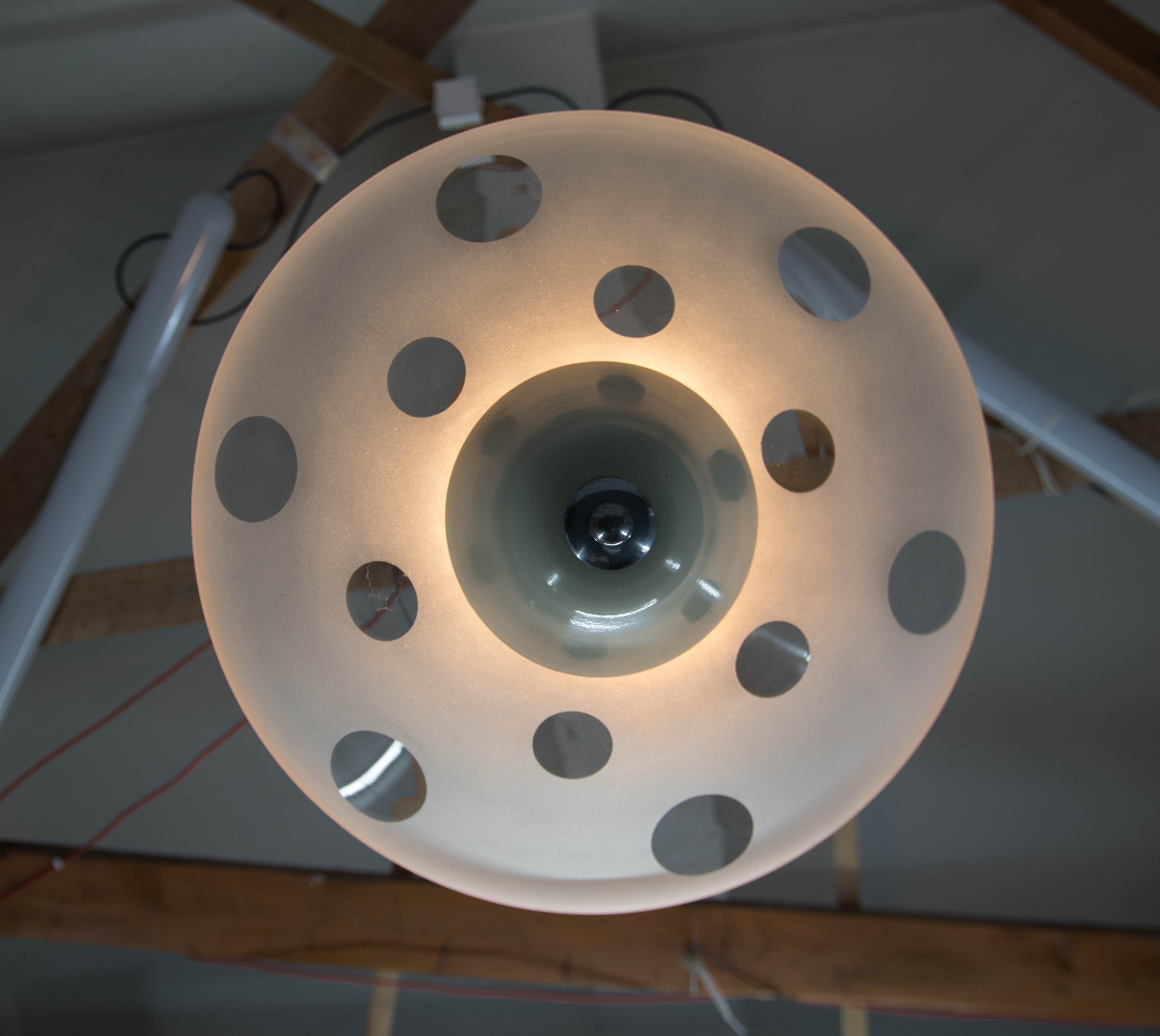 Lampadario Bauhaus di Napako, anni '40 in vendita 1