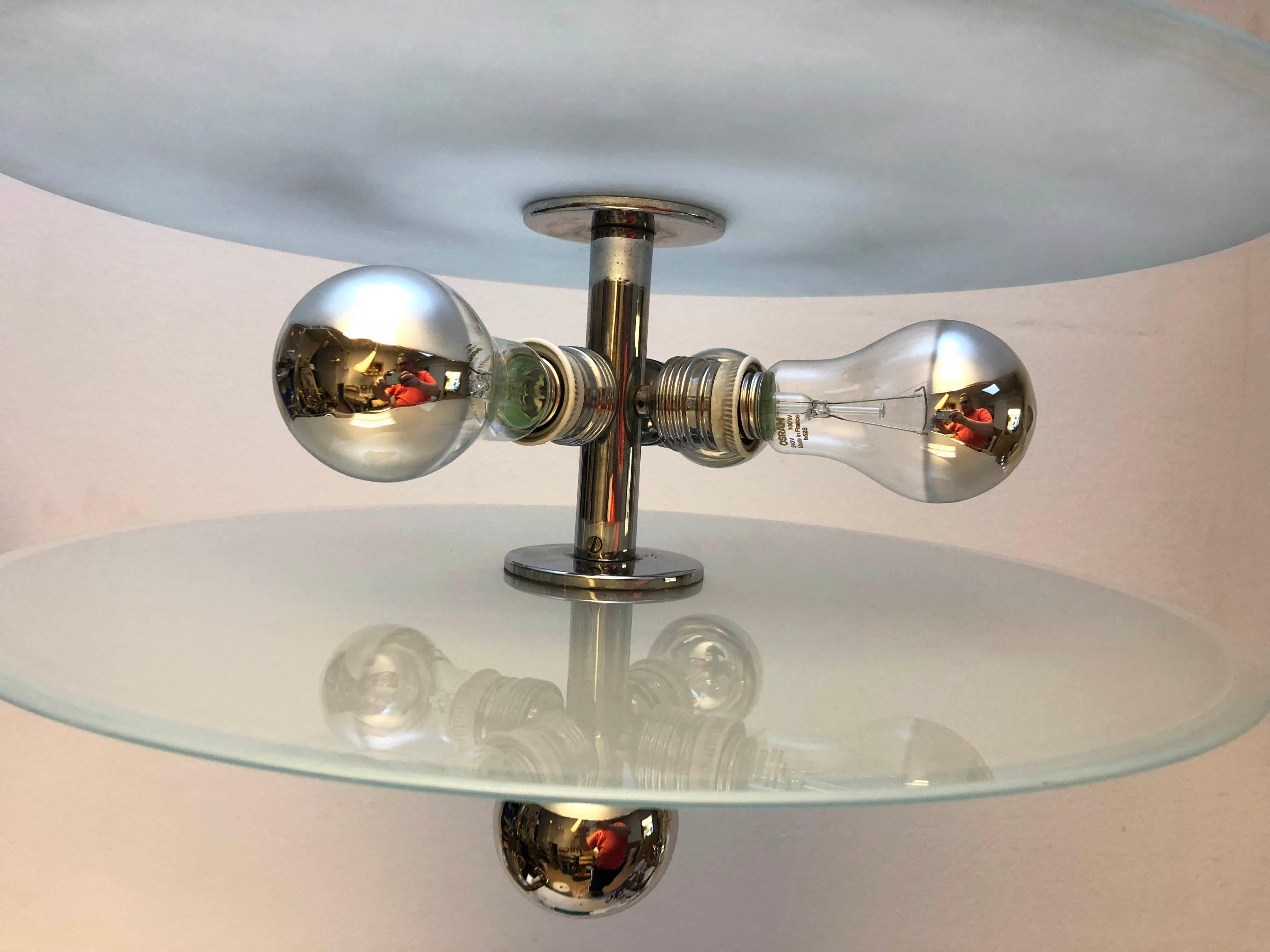 Bauhaus Chandelier by Schwintzer & Graeff from the 1930s For Sale 9
