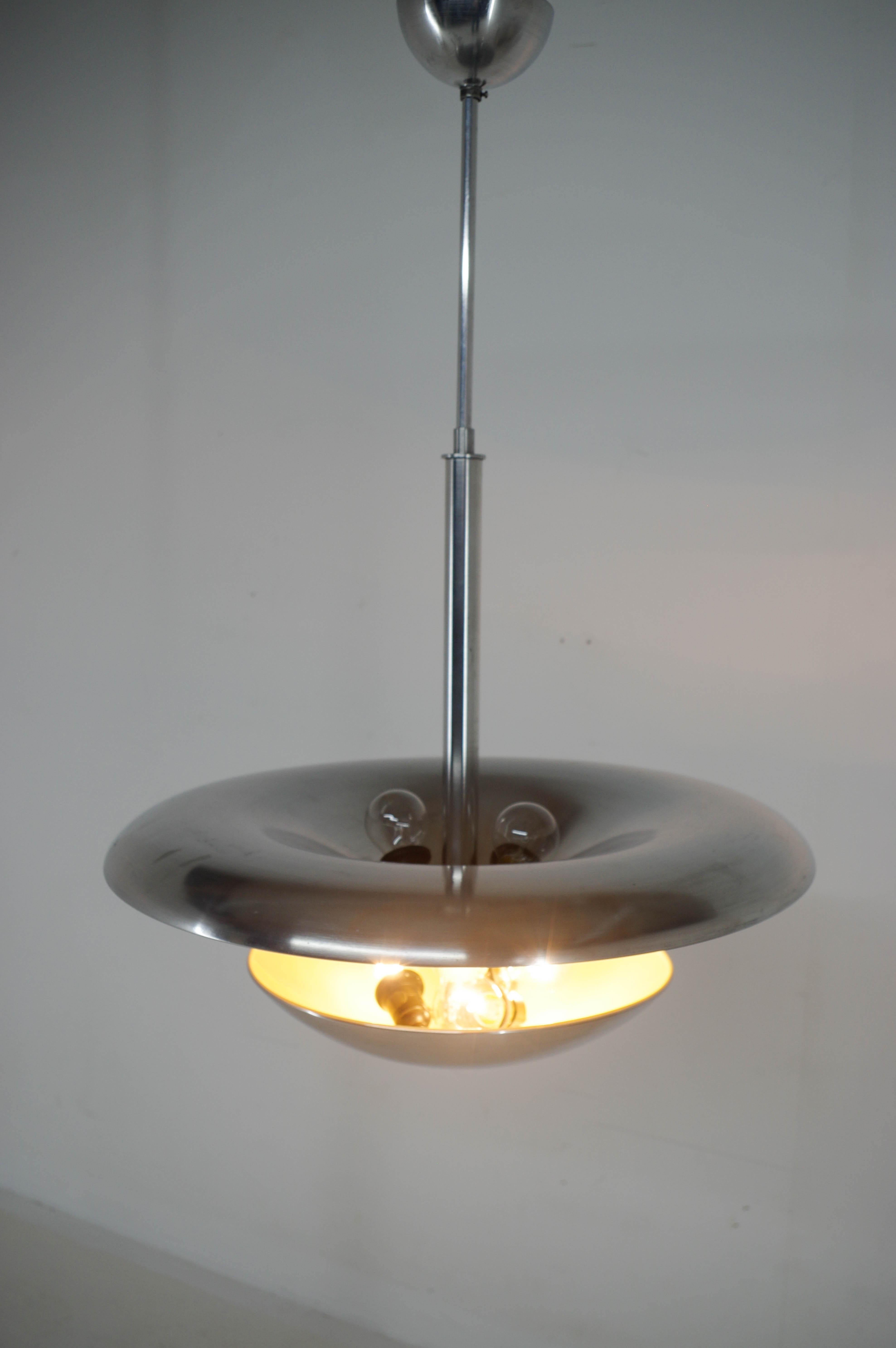 Bauhaus Chandelier Made by IAS, 1930s, Two Items Available For Sale 6