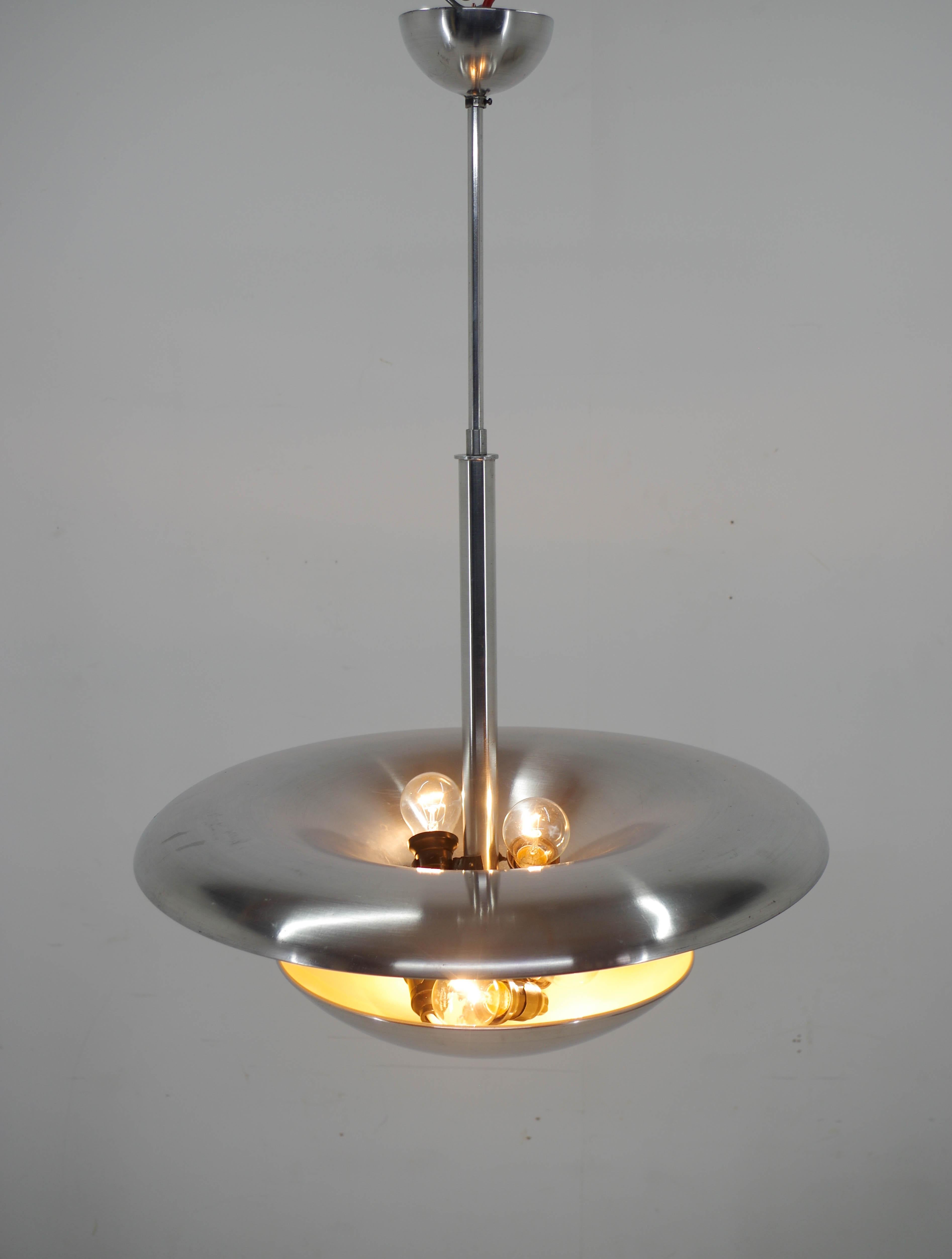 Bauhaus Chandelier Made by IAS, 1930s, Two Items Available For Sale 3