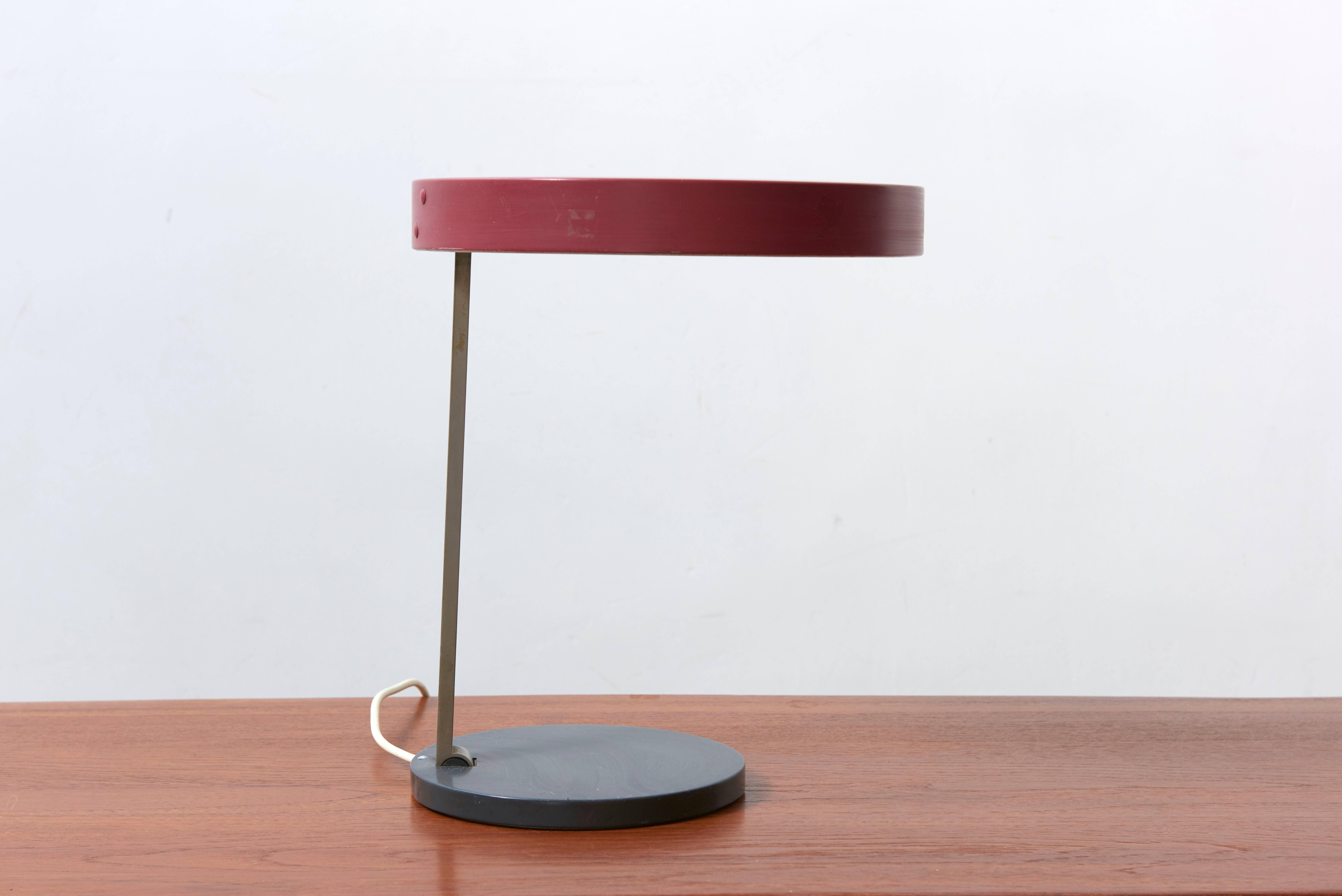 German Bauhaus Christian Dell Kaiser Idell Adjustable Desk Lamp For Sale