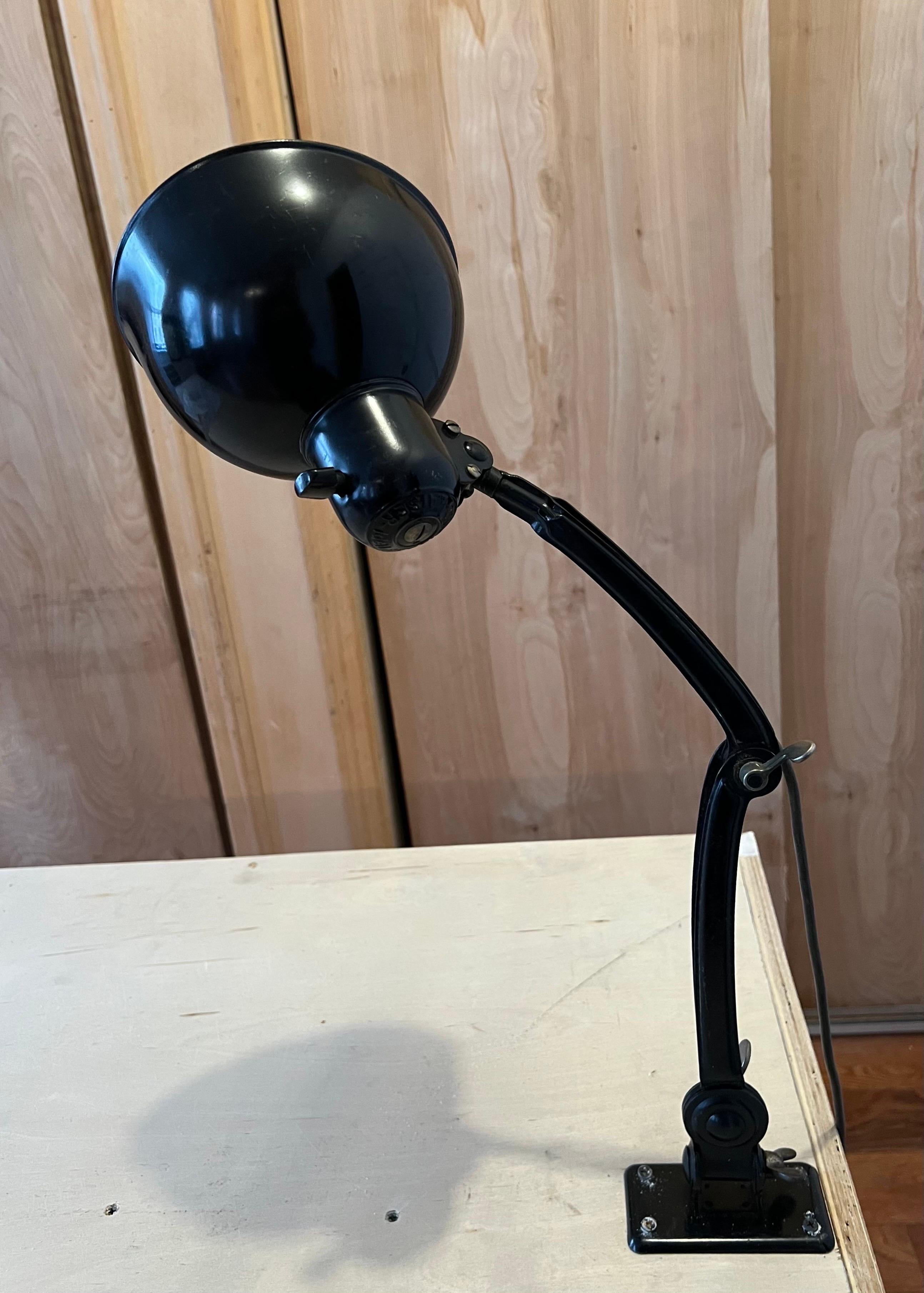 20th Century Bauhaus Christian Dell Wall Arm / Desk Table Lamp, Model 6716 For Sale