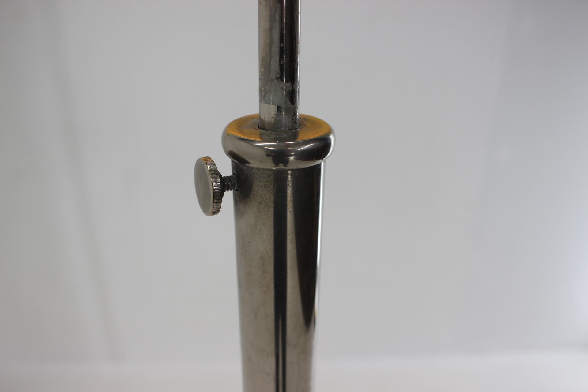 Bauhaus Chrome Adjustable Floor Lamp, 1930s / Functionalism For Sale 1