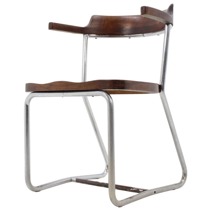 Bauhaus Chrome Chair For Sale