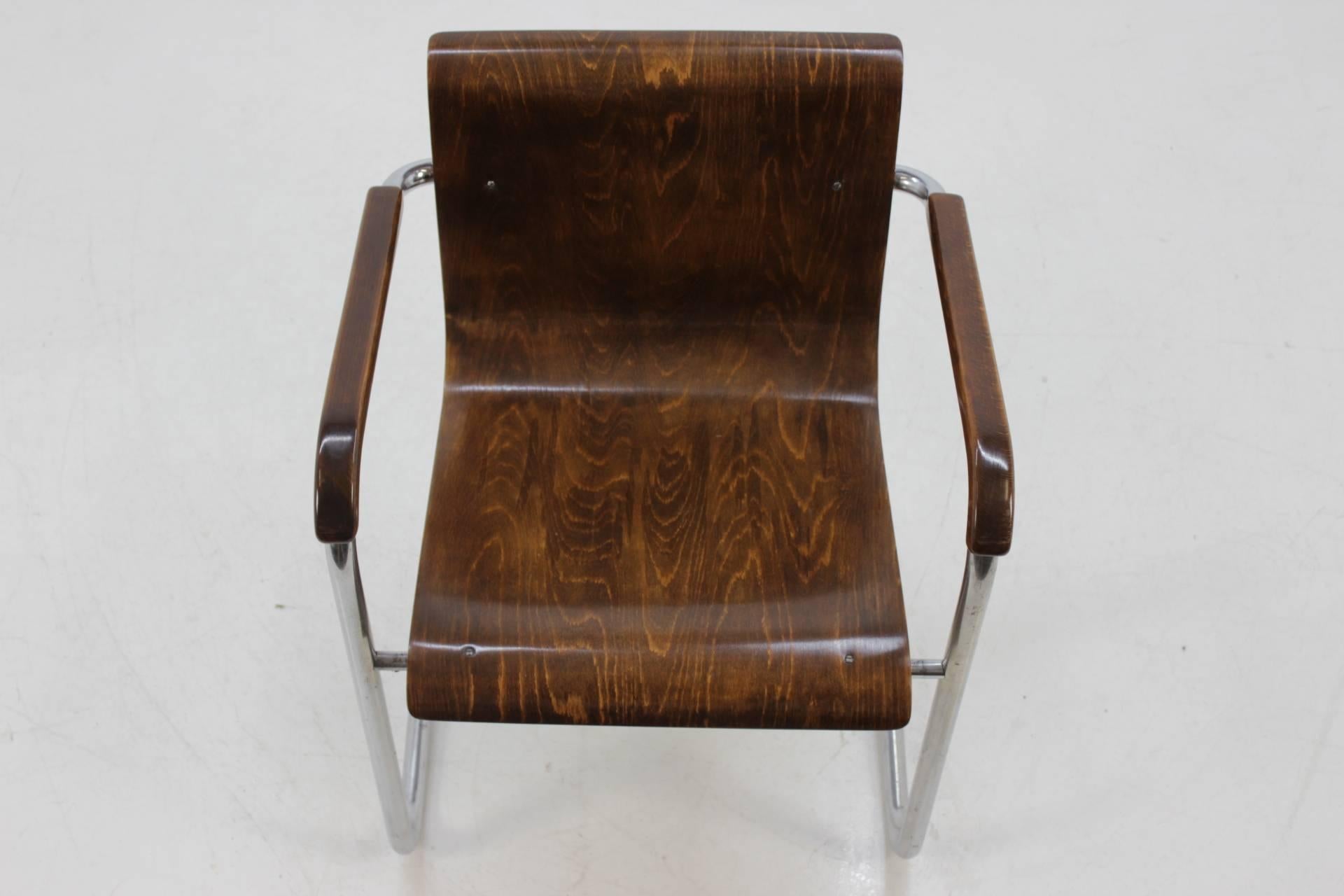 Bauhaus Chrome Chair, H. K. Zaveska 4