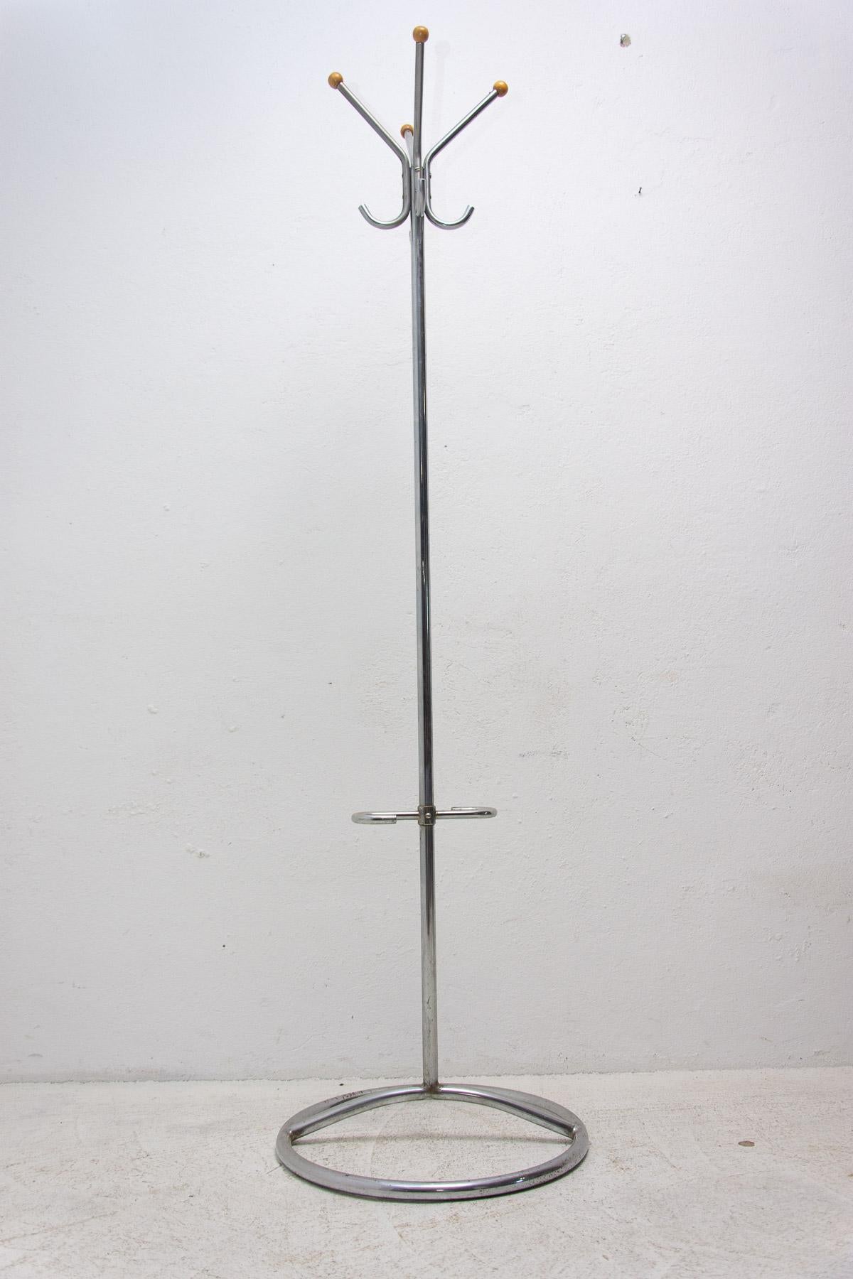 20th Century Bauhaus Chrome Coat Rack, 1930s For Sale