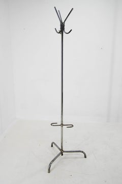 Bauhaus Chrome Coat Stand, 1920s