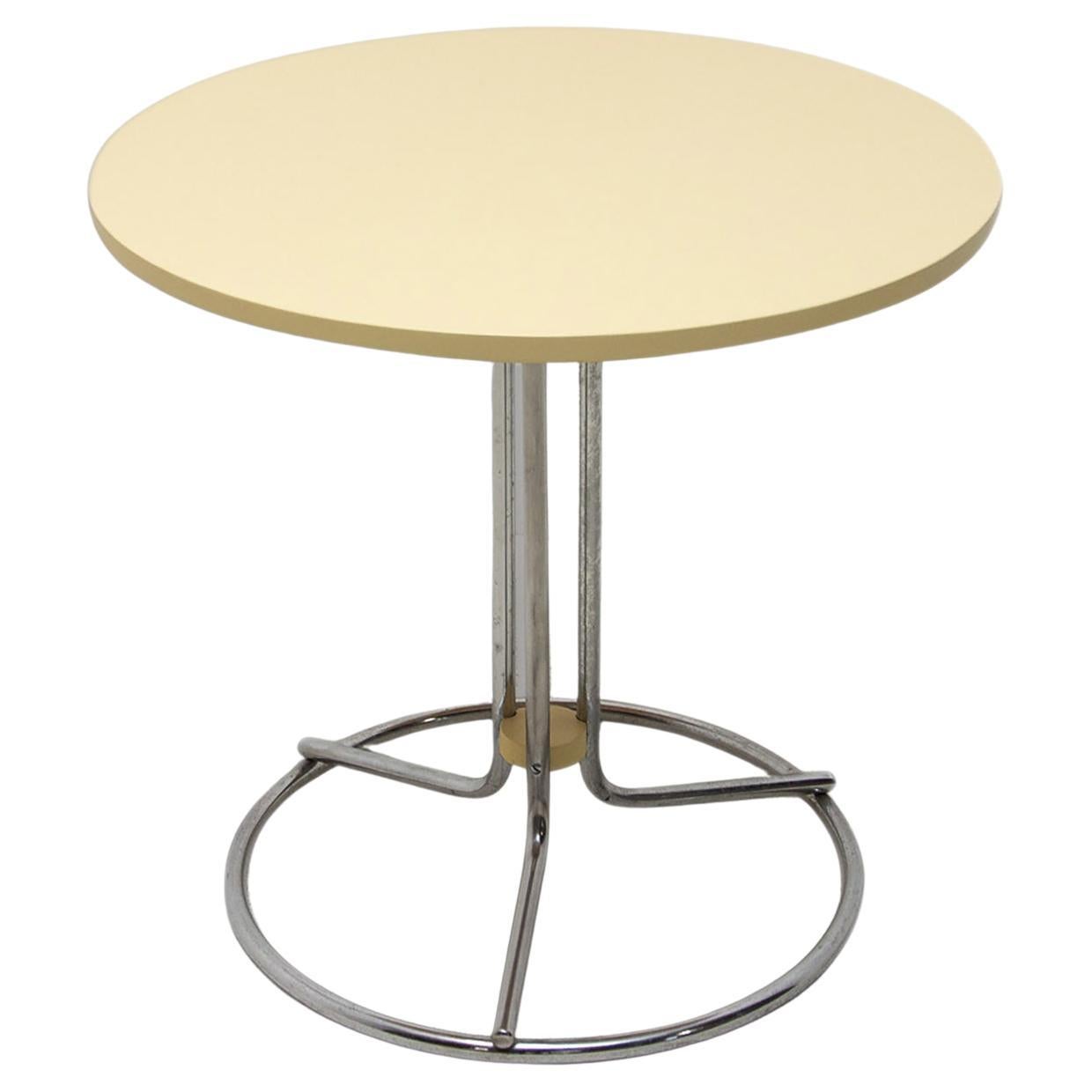 Bauhaus Chrome Coffee Table, 1930´s, Czechoslovakia For Sale