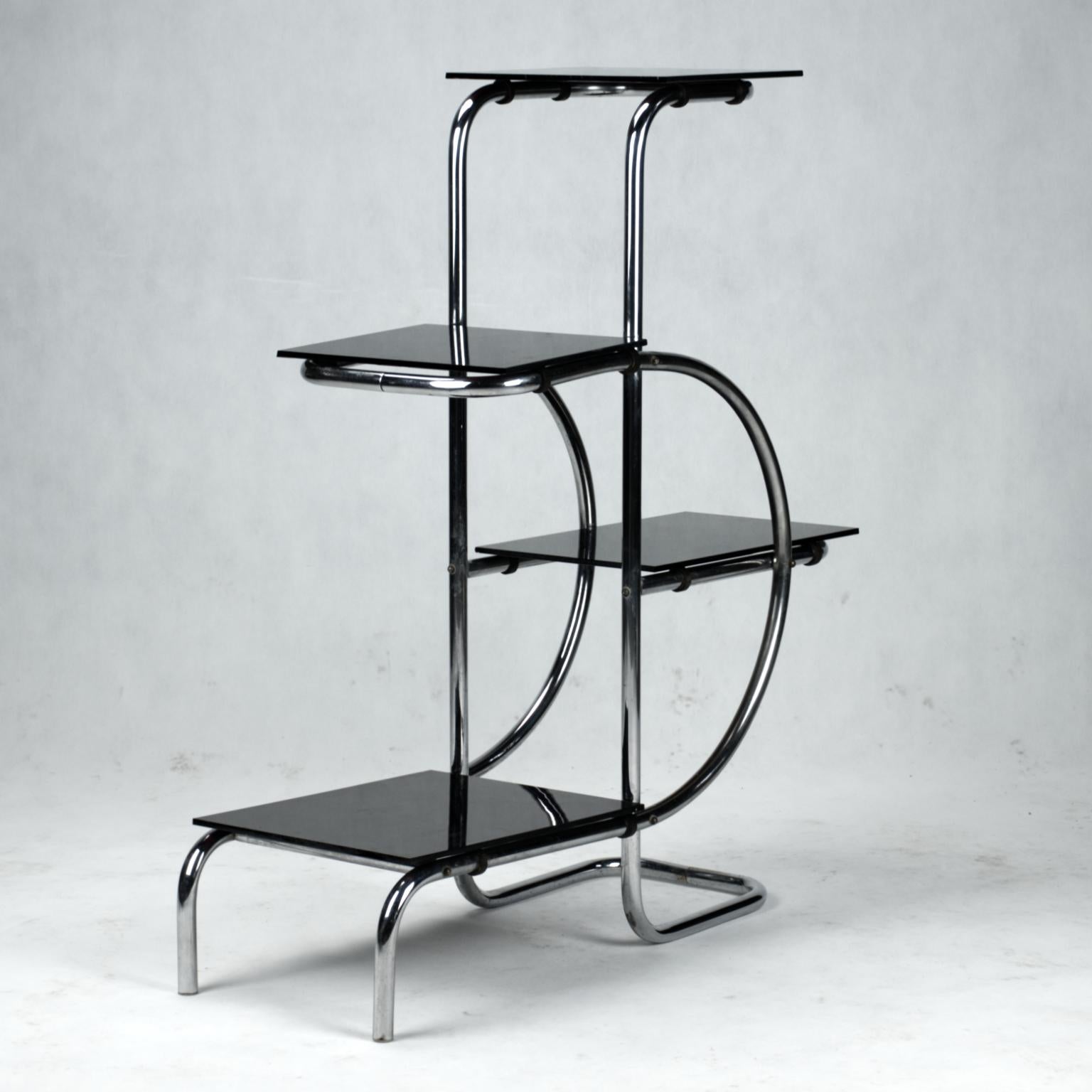 tubular flower stand