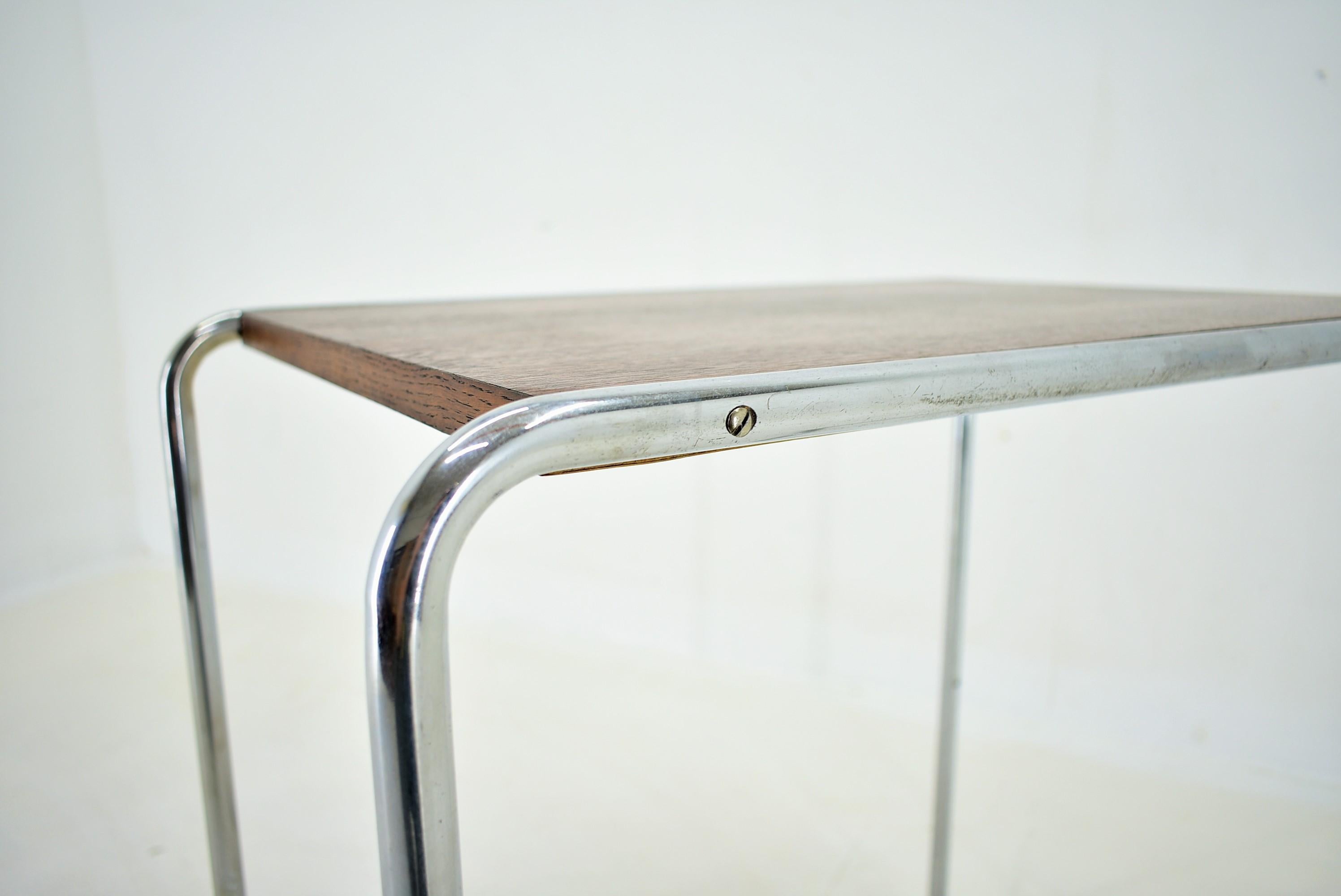 Bauhaus Chrome Table by Marcel Breuer for Mucke Melder, 1930s For Sale 10