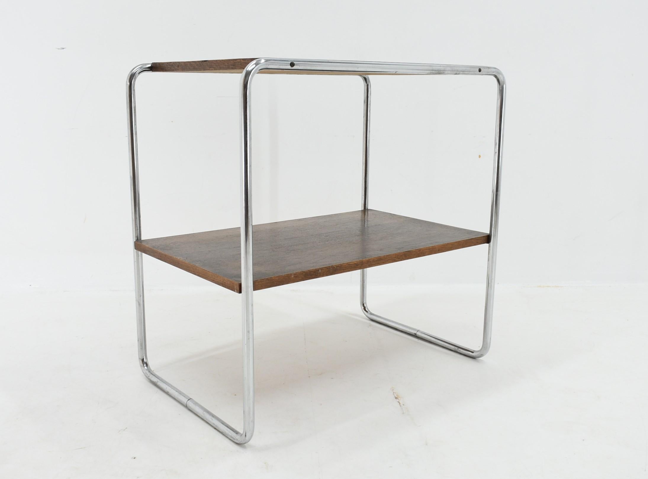 Table chromée Bauhaus de Marcel Breuer pour Mucke Melder, années 1930 en vente 11
